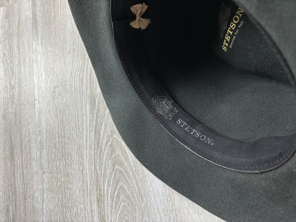 Designer × Stetson Mens cowboy hat Stetson Color Green Size ONE SIZE - 9 Thumbnail