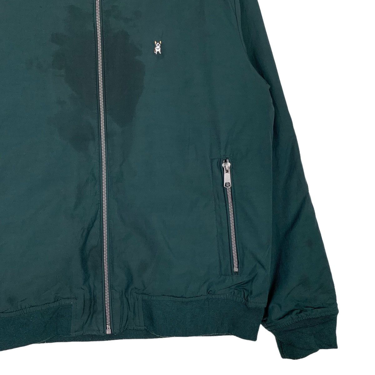 Macbeth MACBETH Green Bomber Jacket #0383-C18 Size US M / EU 48-50 / 2 - 4 Thumbnail