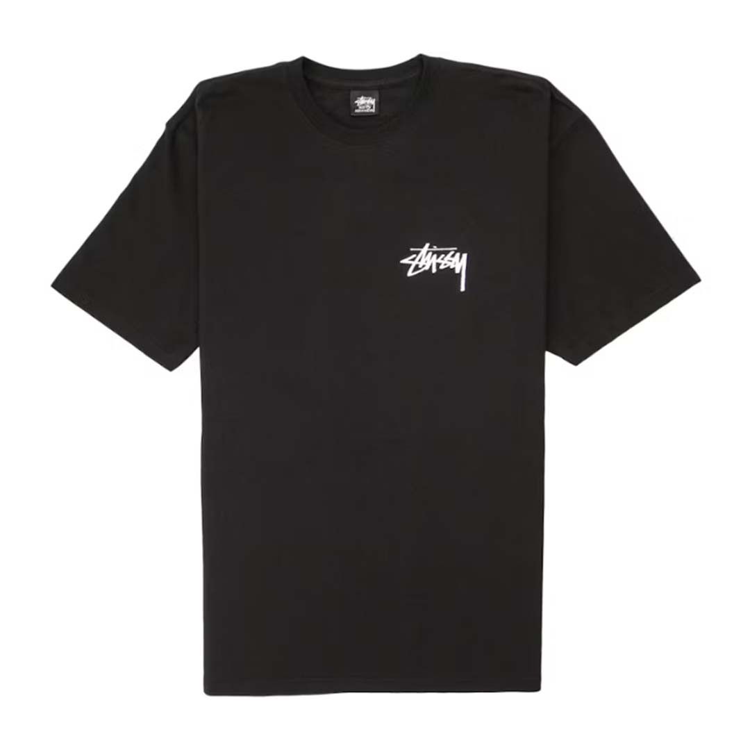 Stussy ITP Flower Black Tee Size US M / EU 48-50 / 2 - 1 Thumbnail