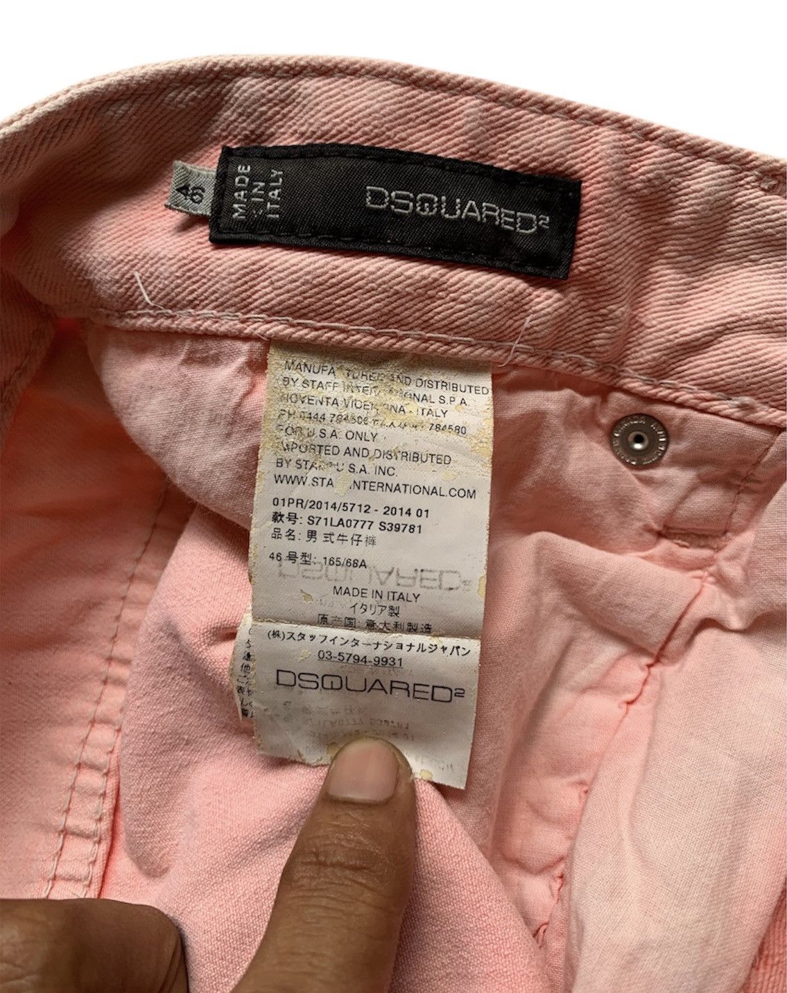 Dsquared2 Dsquared2 Pink denim pants Size US 32 / EU 48 - 7 Thumbnail