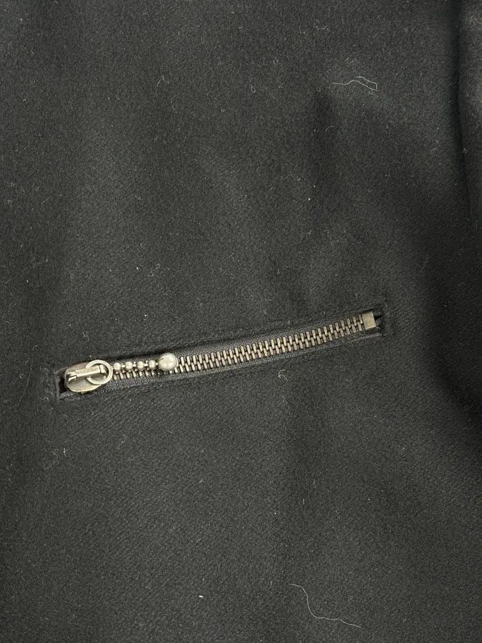 Alexander McQueen Alexander McQueen Black Long Wool Multi Zips Jacket Size US L / EU 52-54 / 3 - 11 Thumbnail