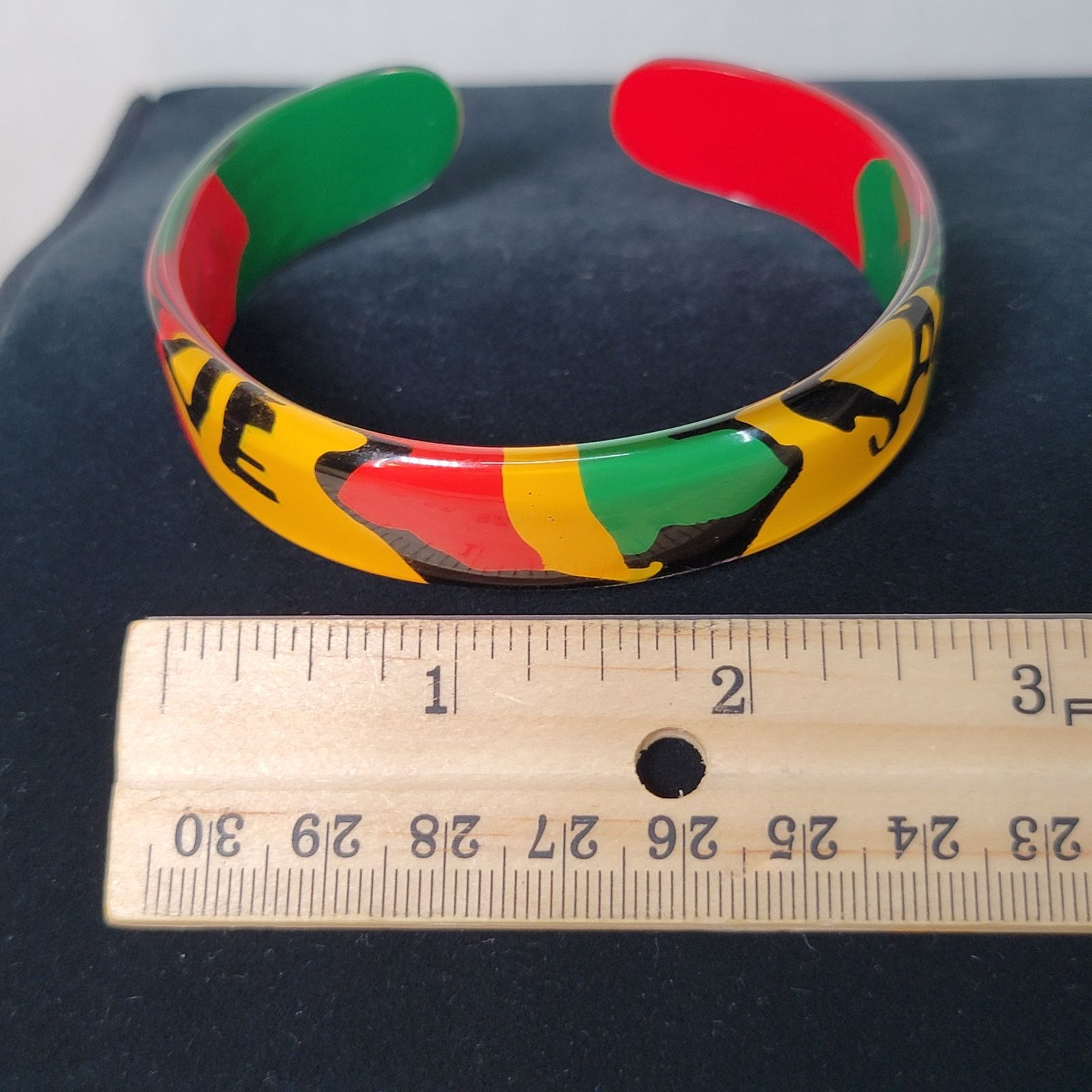 Other Jamaica Acrylic Bracelet "I Love Jamaica" Size ONE SIZE - 6 Thumbnail