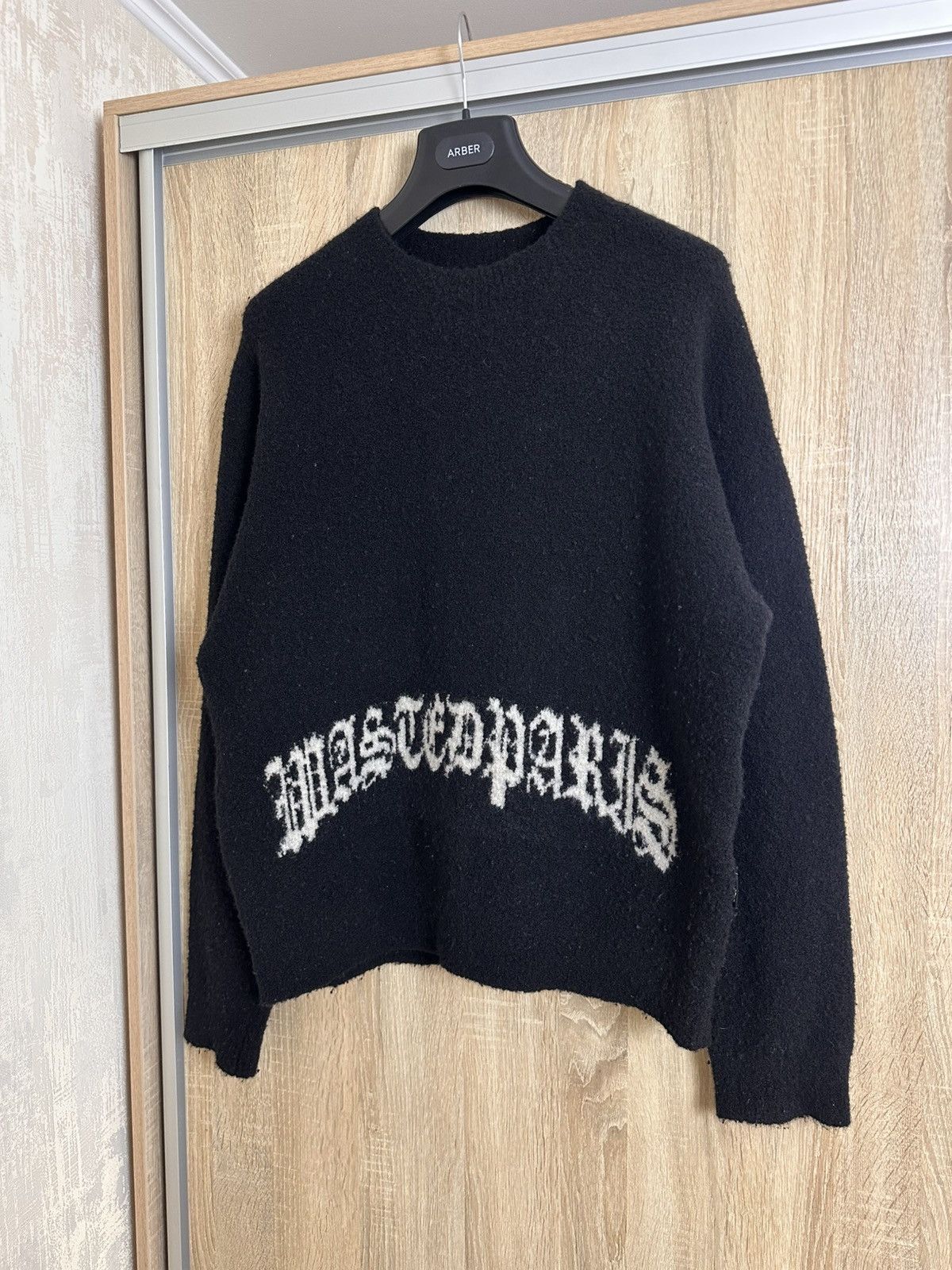 Wasted Paris 🔥 Wasted Paris Reverse Kingdom Sweater Logo Pullover Knit Size US M / EU 48-50 / 2 - 2 Thumbnail