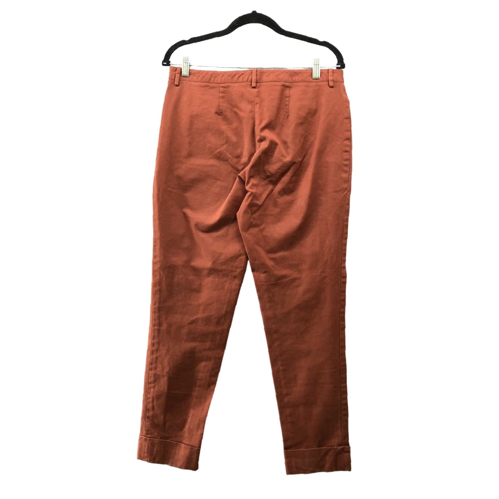 Brooks Brothers Brooks Brothers Chino Pants Womens Size 8 Tan Brown Slim Fit Mid Rise Flat Front Twill Cotton Blend Easier Size 30" / US 8 / IT 44 - 2 Thumbnail