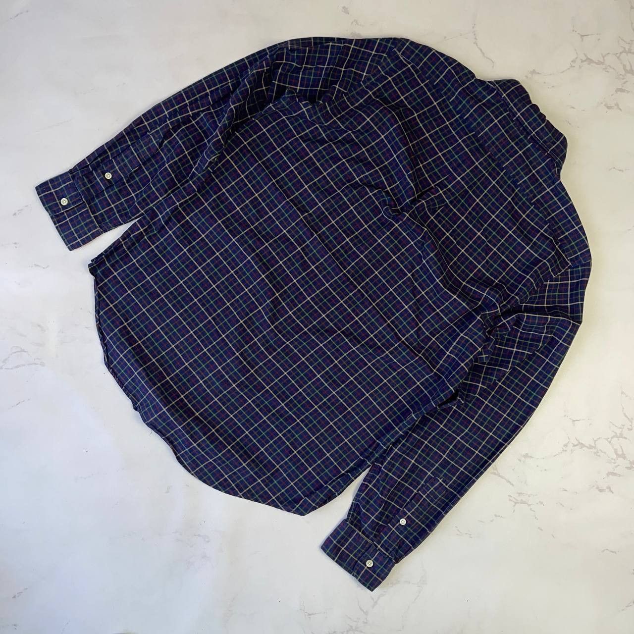 Polo Ralph Lauren Ralph Lauren Long Sleeve Button Shirt Plaid Vintage SIze M Size US M / EU 48-50 / 2 - 9 Thumbnail