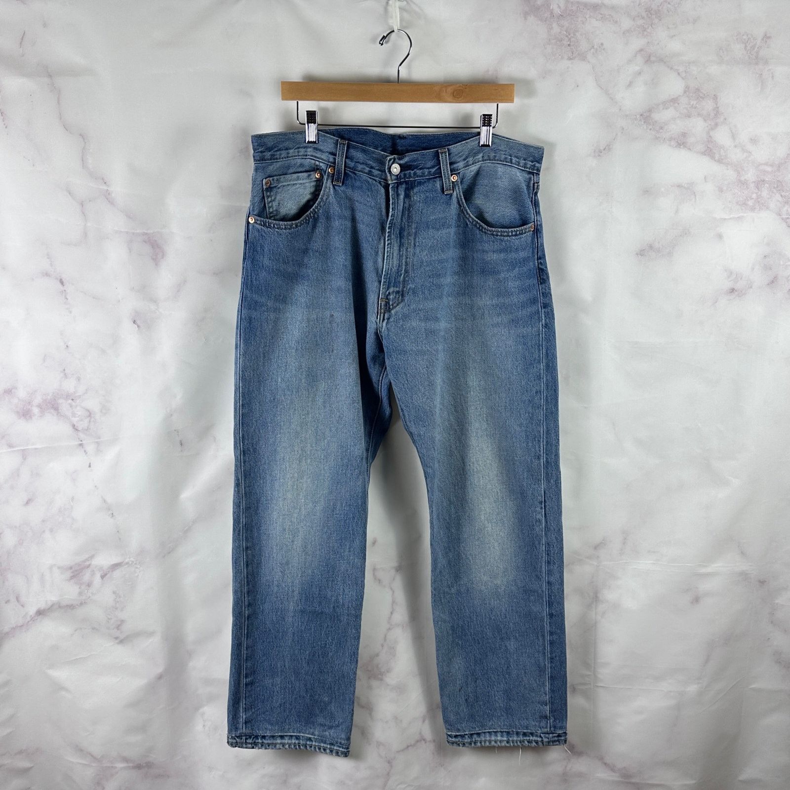 Levi's 551 Premium Denim Big E Jeans Size US 36 / EU 52 - 1 Thumbnail