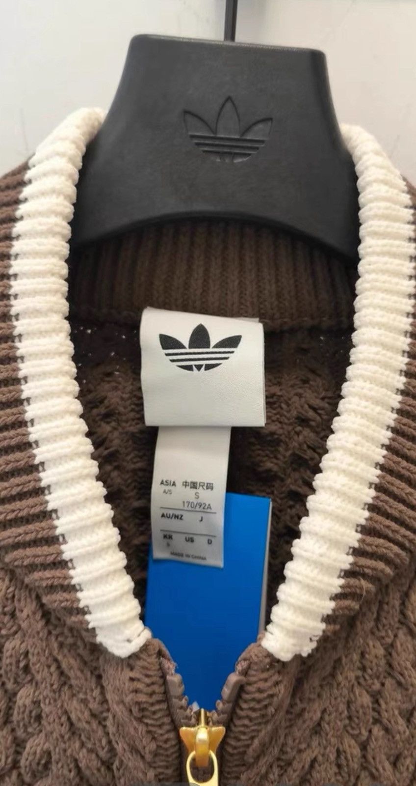 Other Adidas originals exclusive knit sweater 2025 collection Size US L / EU 52-54 / 3 - 4 Thumbnail