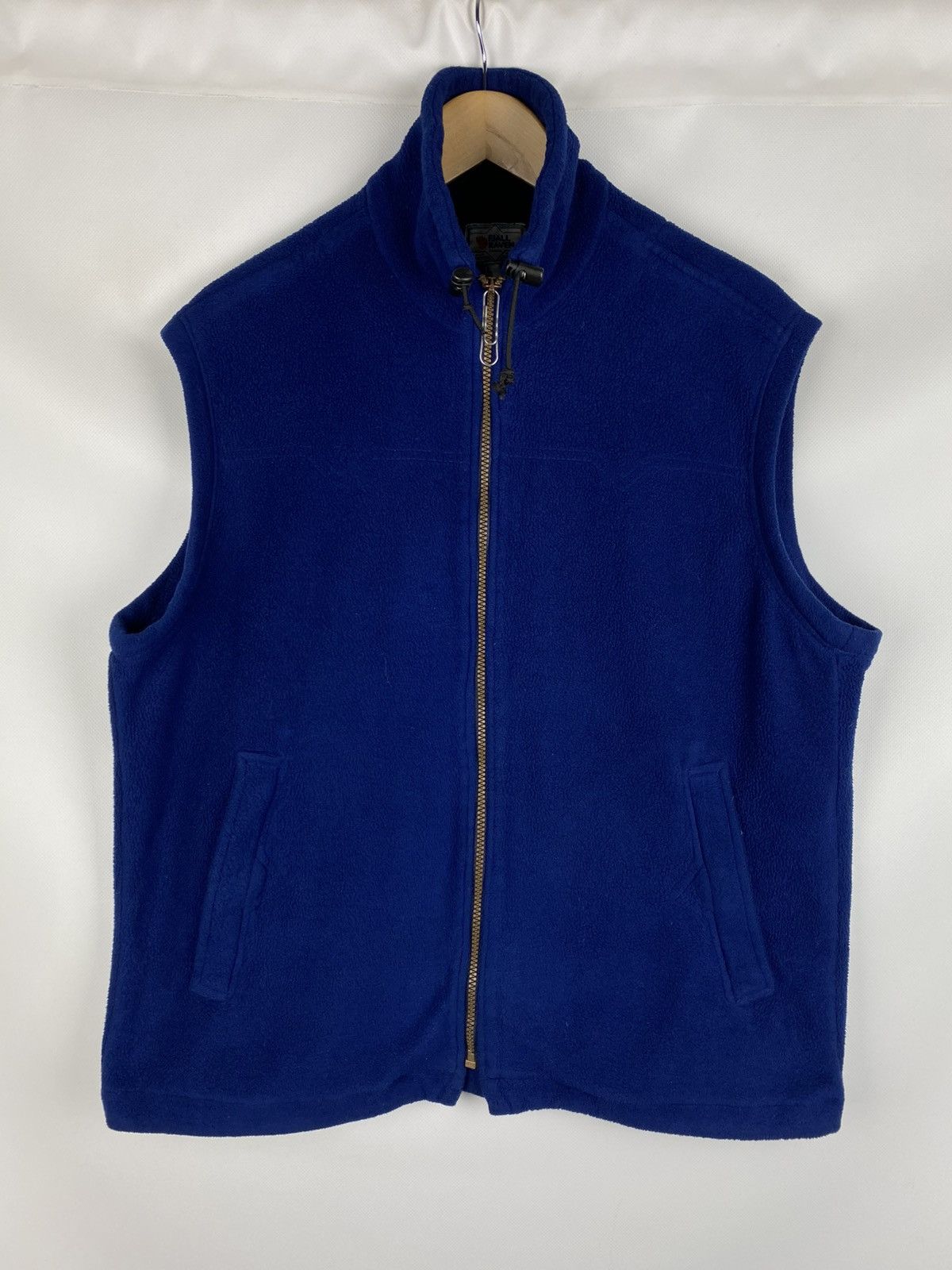 Fjallraven × Vintage Fjallraven Vintage Men’s Fleece Big Back Logo Vest Waistcoat Size US XL / EU 56 / 4 - 1 Thumbnail