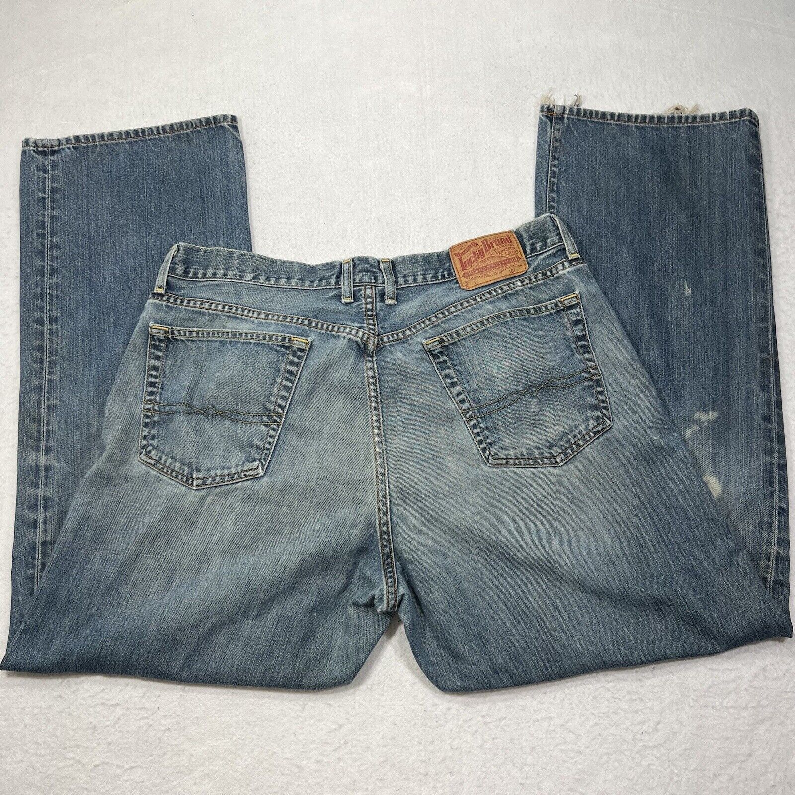 Lucky Brand Vintage Lucky Brand Gene Montesano Boot Cut Denim Jeans USA Size US 36 / EU 52 - 7 Thumbnail