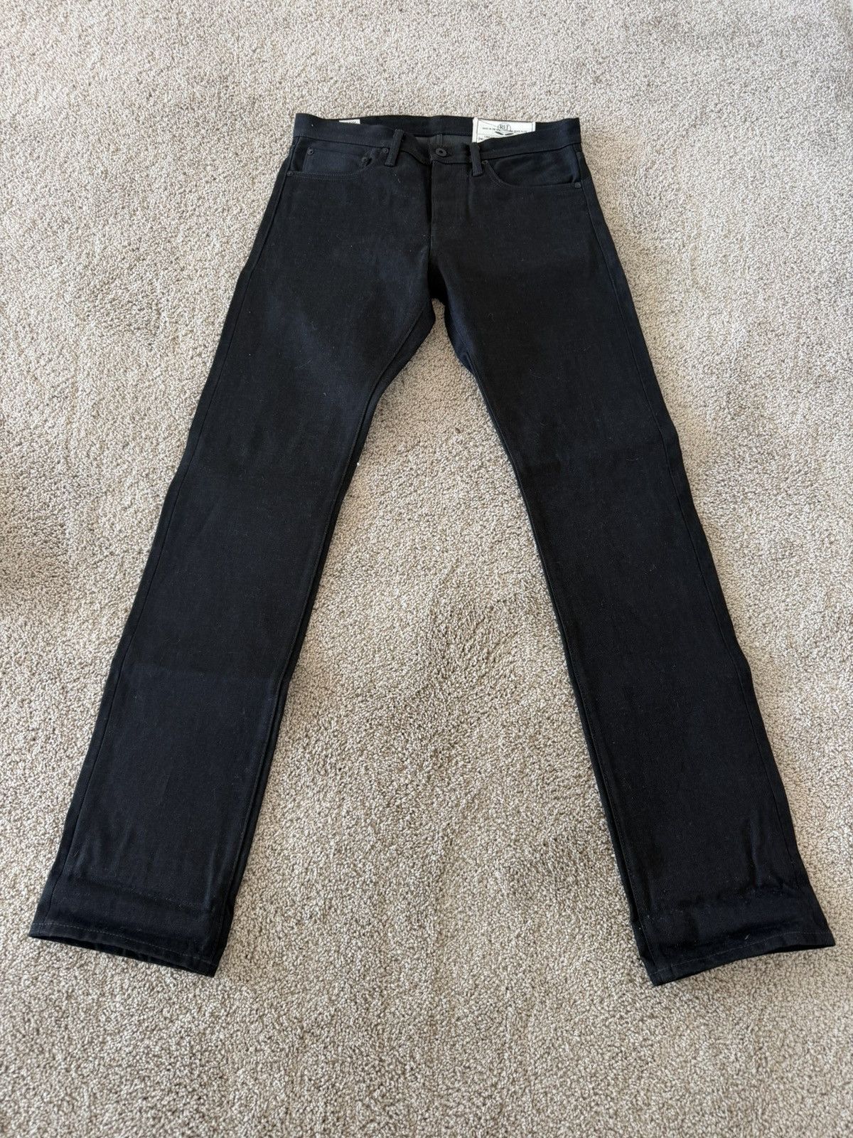 Rogue Territory Rogue Territory - Stanton Stealth Selvedge Denim 15.25oz 32 Size US 32 / EU 48 - 1 Thumbnail