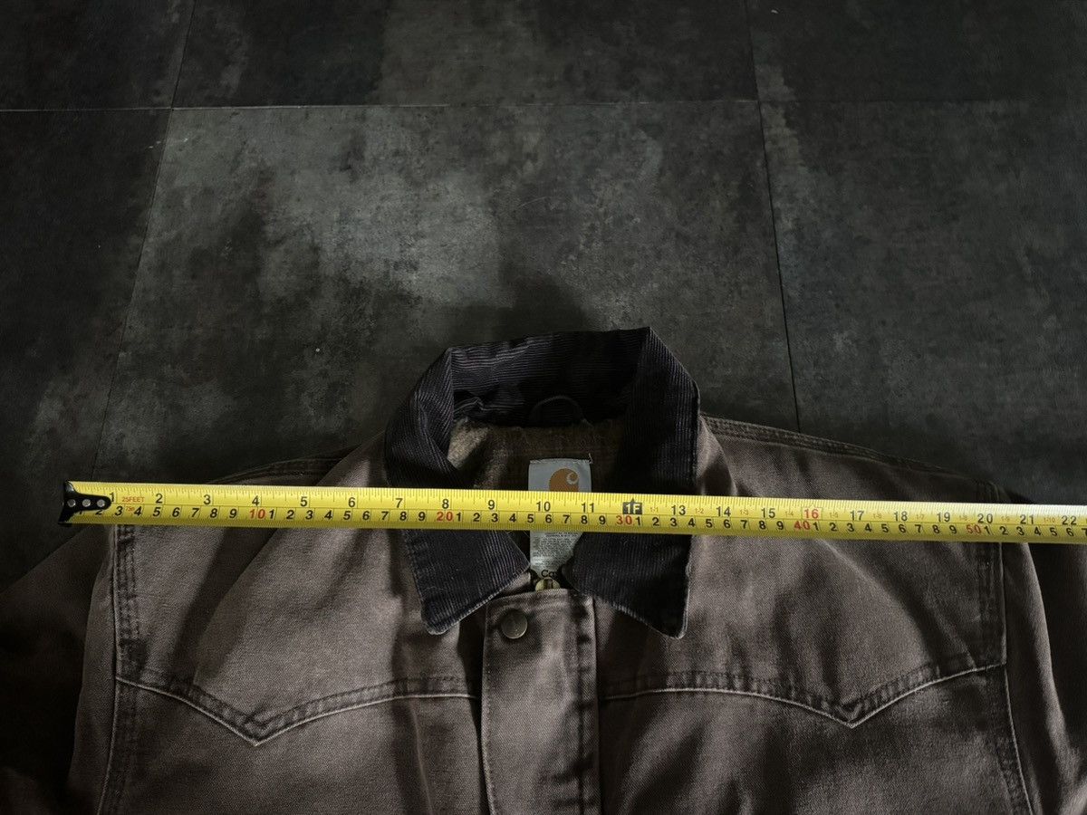 Carhartt Tall Medium Carhartt Brown Duck Canvas Jacket C52 CHT Trench Size US M / EU 48-50 / 2 - 14 Thumbnail