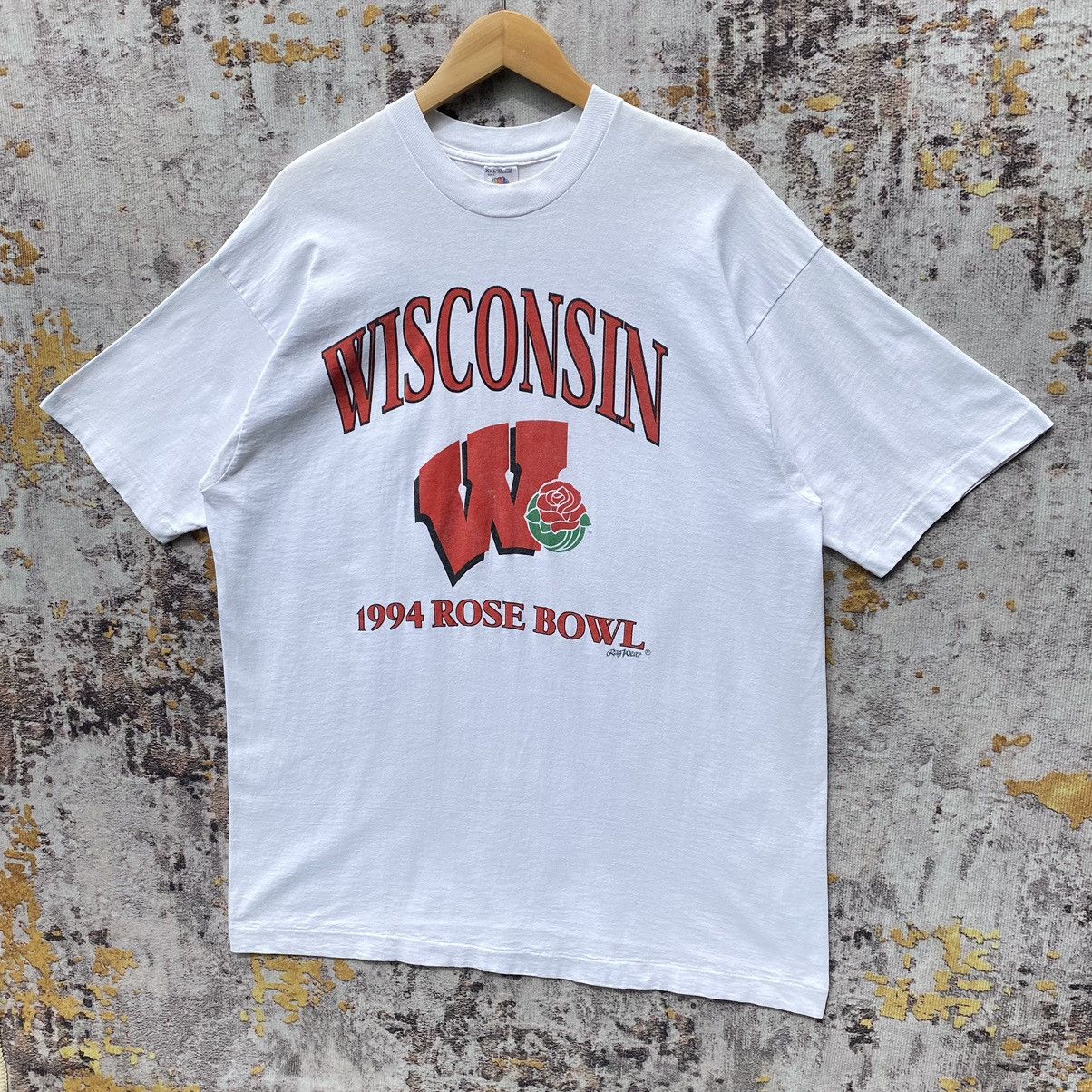 NCAA × Vintage Vintage Wisconsin 1994 Rose Bowl Shirt Rose Bowl College Size US XXL / EU 58 / 5 - 3 Thumbnail