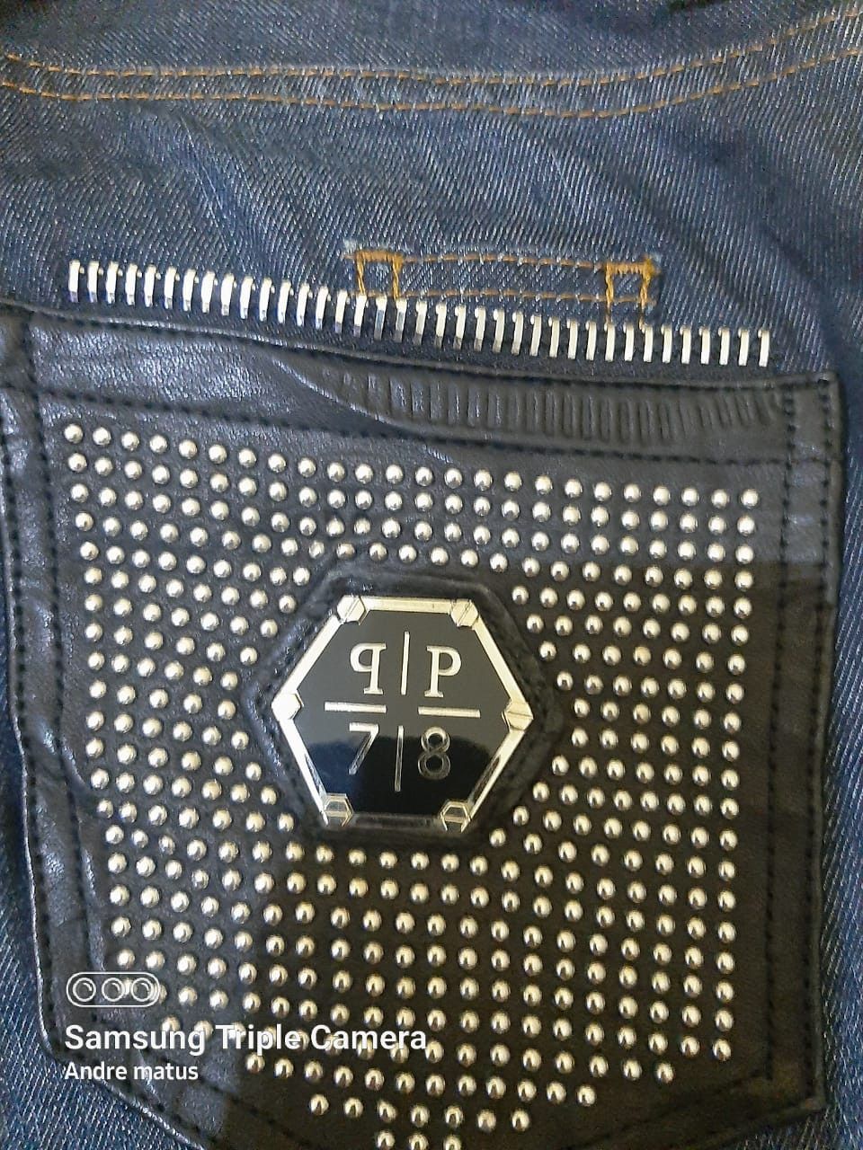 Philipp Plein Philippe Plein Azure blue denim Size US 32 / EU 48 - 5 Thumbnail