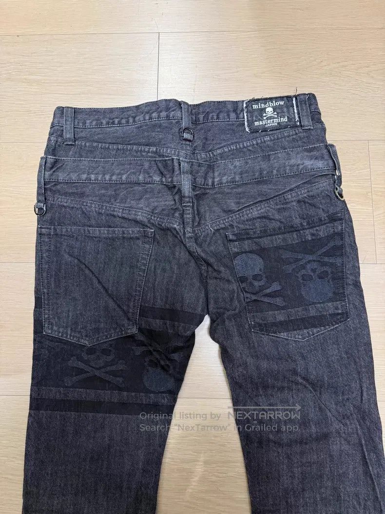 Mastermind Japan mastermind JAPAN size L Dual-waist Denim Pants Size US 27 - 7 Thumbnail