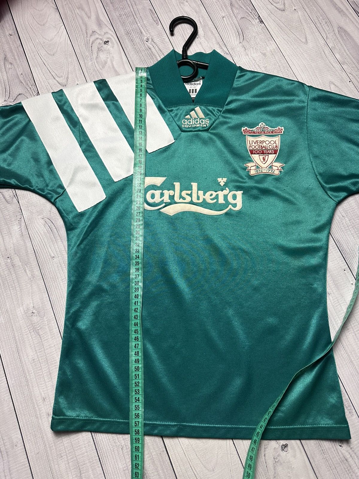 Adidas Vintage Liverpool soccer jersey adidas equipment 100 years Size US XS / EU 42 / 0 - 13 Thumbnail