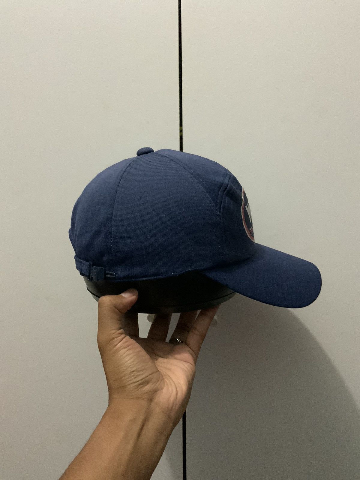 Vintage Vintage Yanmar Big Logo Indigo Hat Size ONE SIZE - 4 Thumbnail