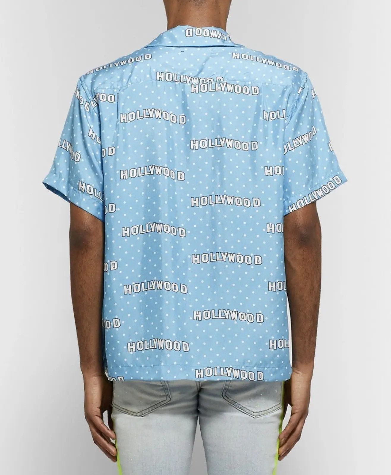 Amiri AMIRI SS SILK SHIRT - HOLLYWOOD Size US XS / EU 42 / 0 - 2 Thumbnail