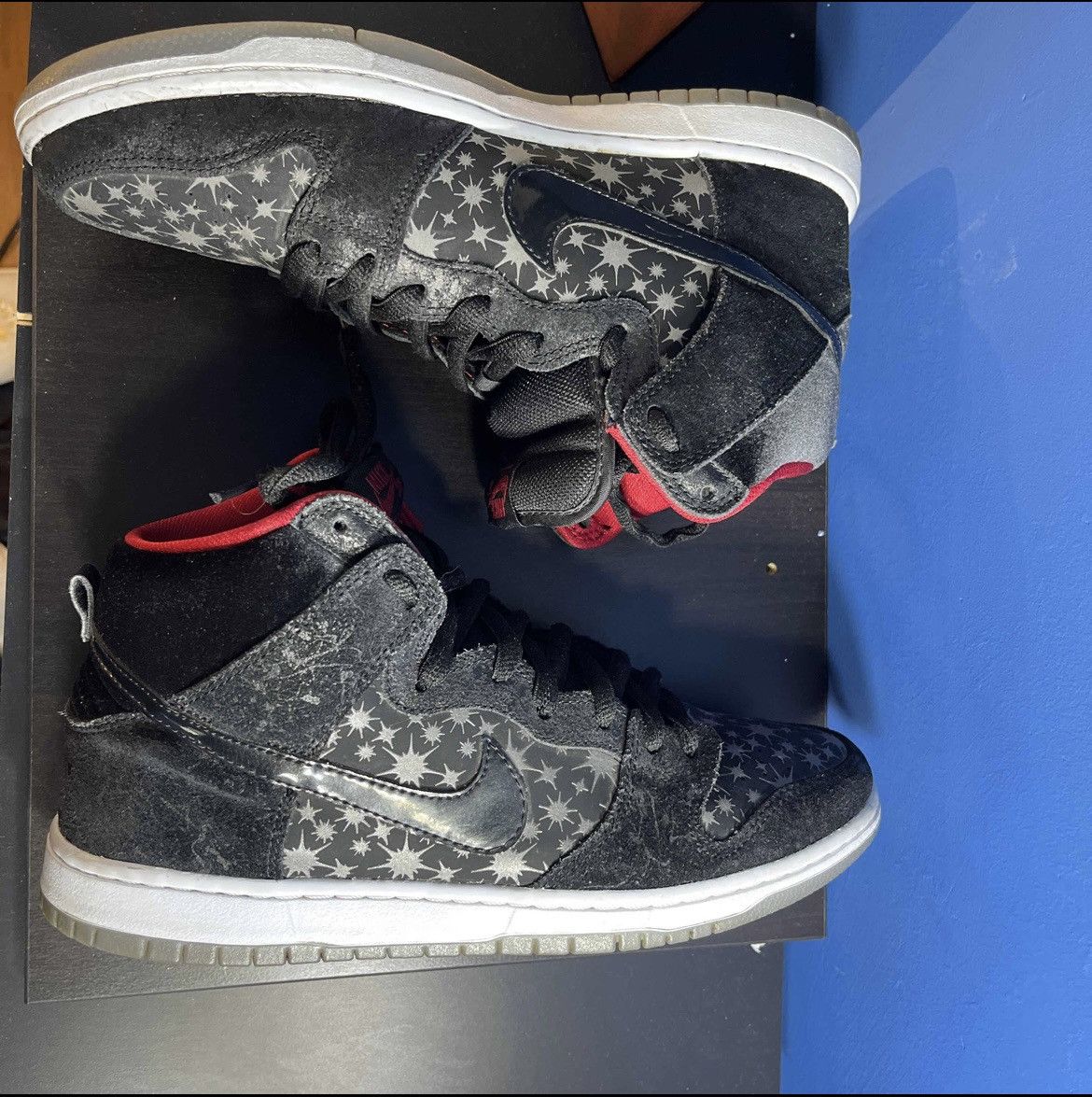 Nike Brooklyn Projects x Dunk High Premium SB Paparazzi 2014 Size US 10.5 / EU 43-44 - 2 Thumbnail