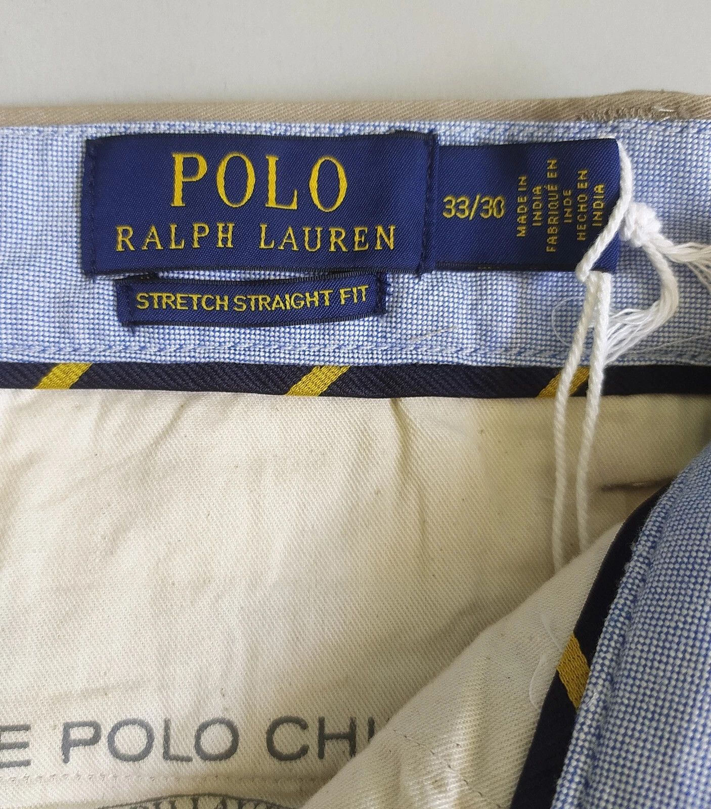 Polo Ralph Lauren Polo Ralph Lauren Stretch Straight Fit Chino Pant FTP 0083 Size US 33 - 5 Thumbnail