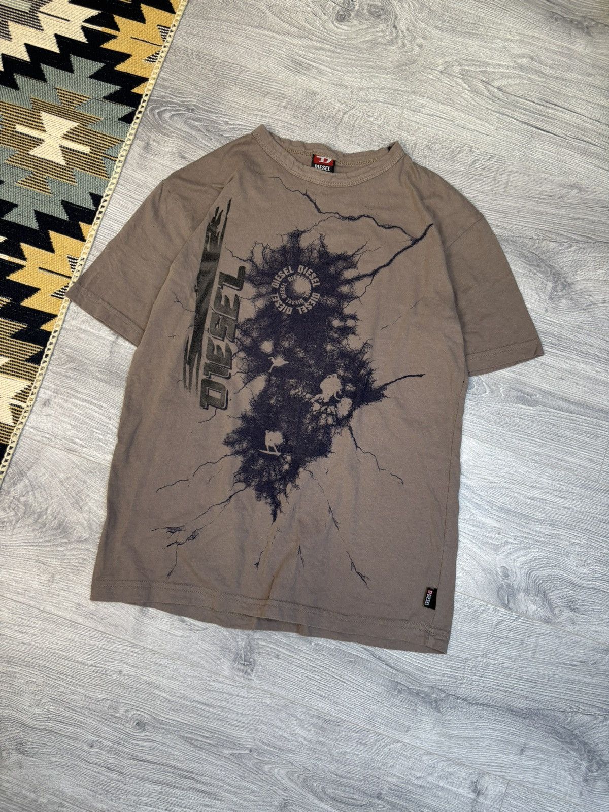 Diesel Diesel y2k t-shirt Size US S / EU 44-46 / 1 - 1 Thumbnail