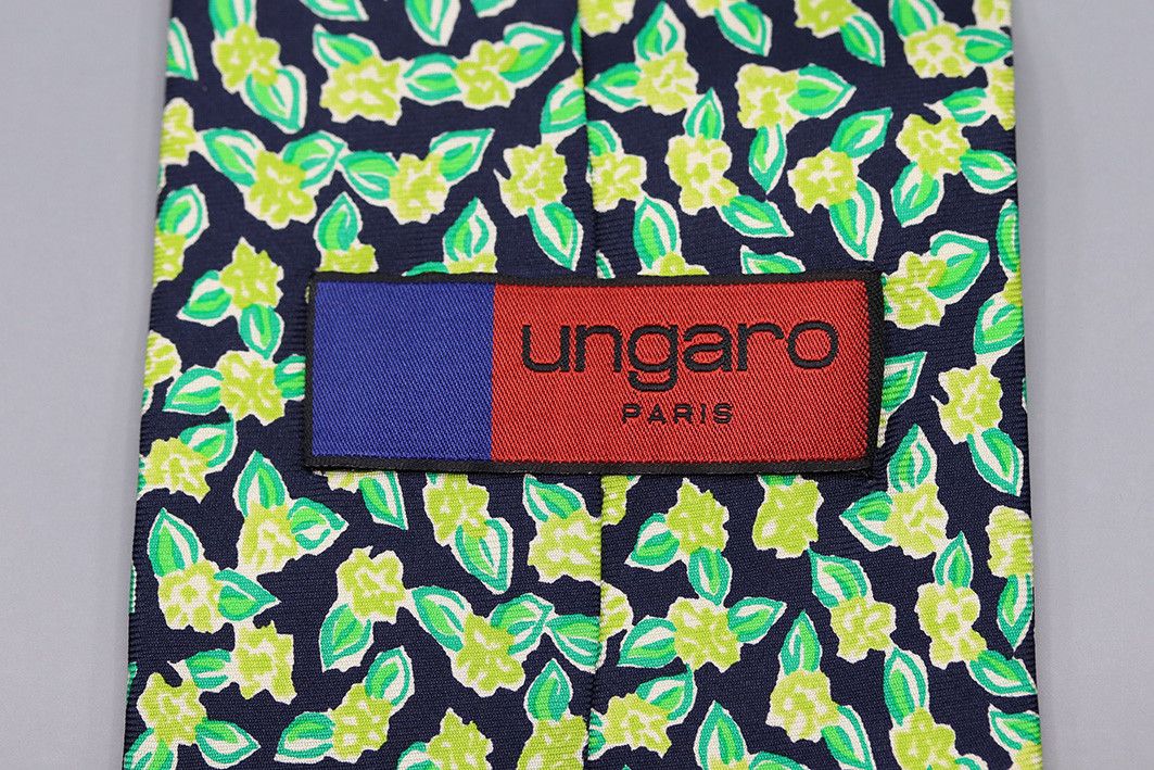 Ungaro Paris × Vintage Ungaro Paris Vintage Silk Tie Size ONE SIZE - 3 Thumbnail