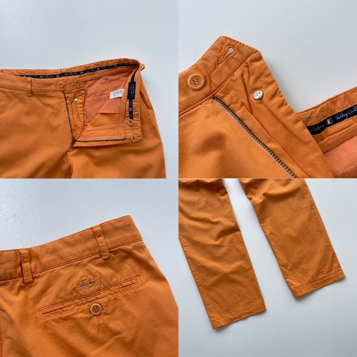 Paul & Shark Paul & Shark Yachting Cotton Stretch Chino Pants Orange Size US 32 / EU 48 - 5 Thumbnail