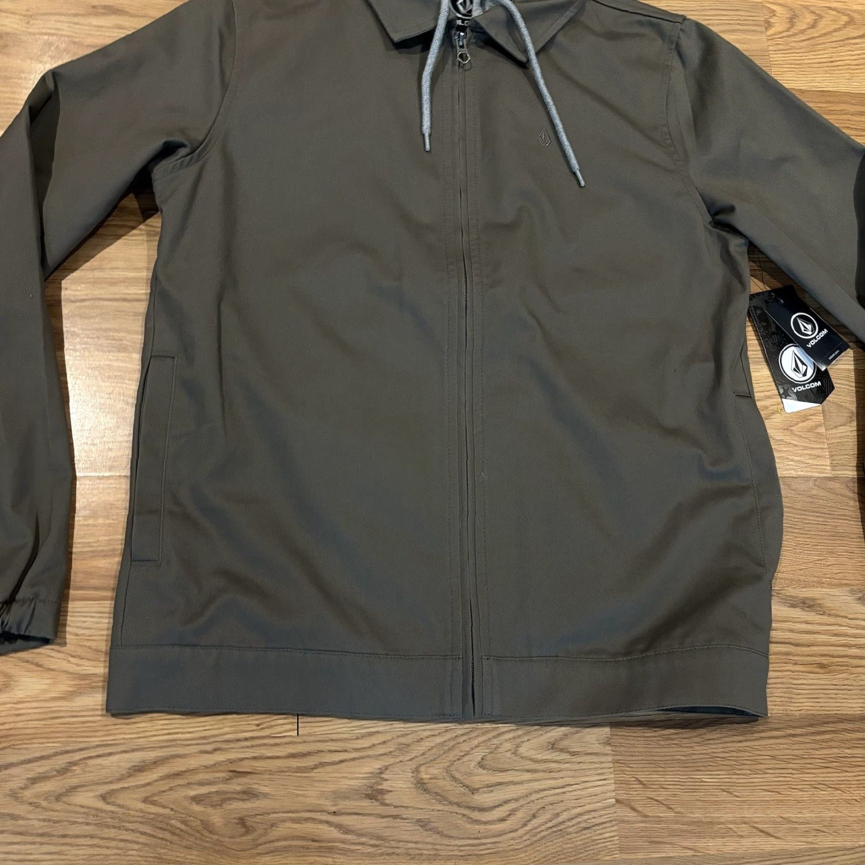 Volcom NWT Volcom Warren Jacket Mushroom Hooded Jacket Men’s Size Small Size US S / EU 44-46 / 1 - 4 Thumbnail
