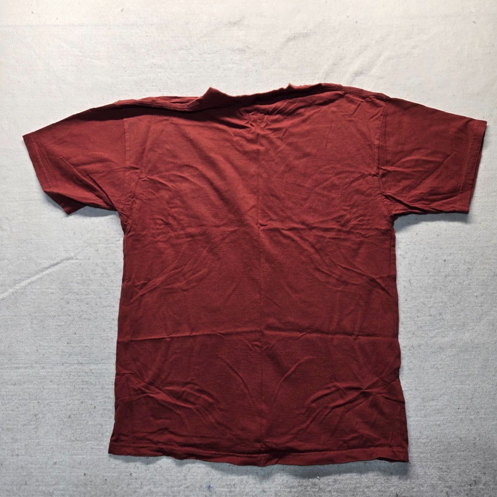 Vintage VINTAGE RedHead Men's T-Shirt 2XL Cotton Solid Red Casual Tee 90s Size US XXL / EU 58 / 5 - 6 Thumbnail