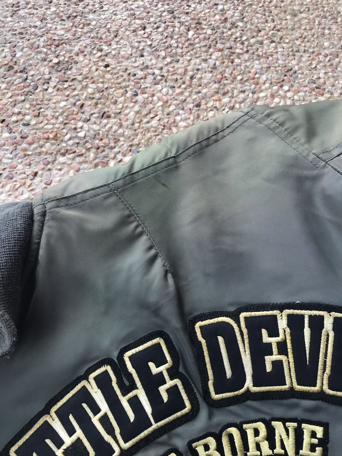 Tedman × Vintage Vintage Ted Man Embroidery Green Army Jacket Size US L / EU 52-54 / 3 - 6 Thumbnail
