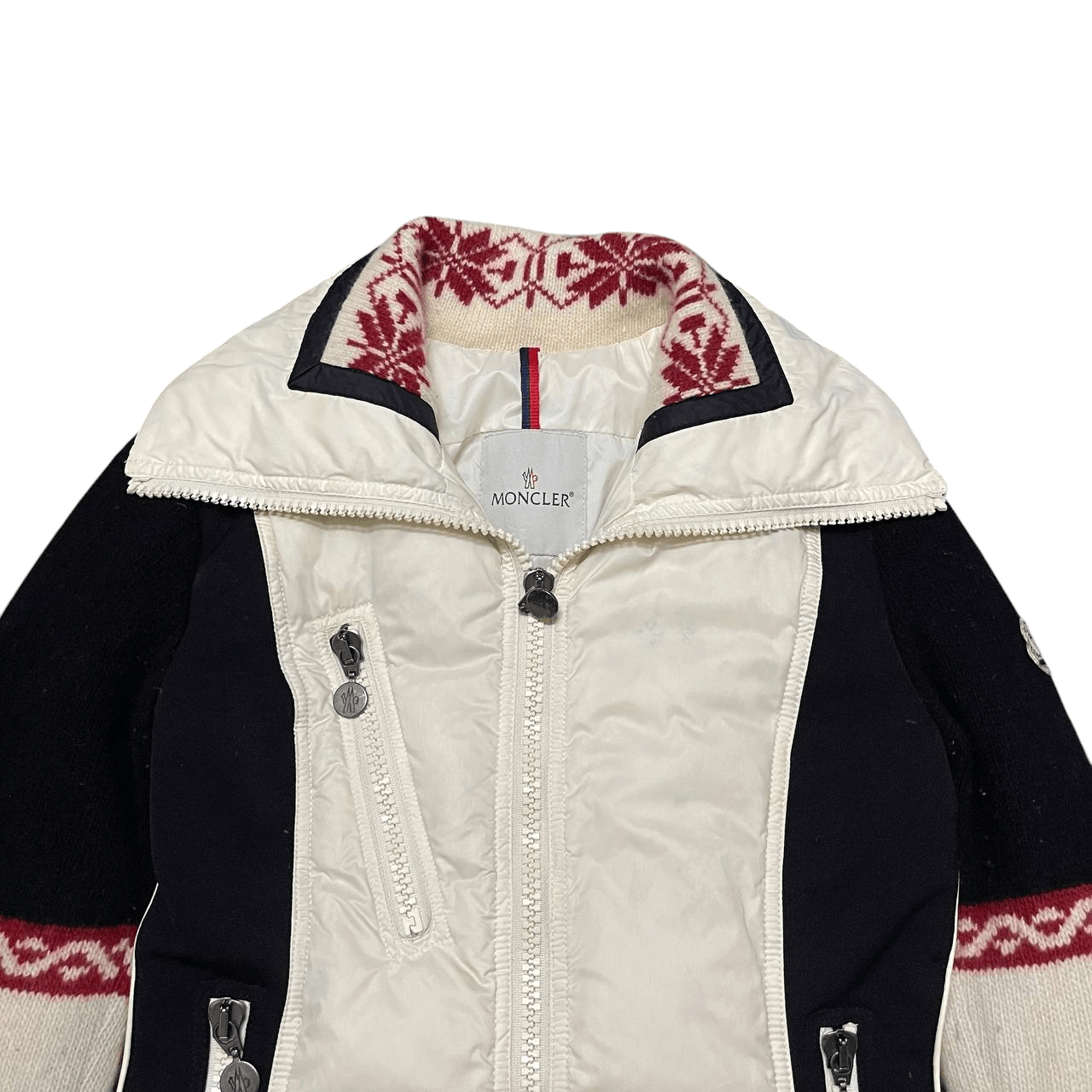 Moncler Moncler Knitted Sleeve Puffer Jacket Size S / US 4 / IT 40 - 3 Thumbnail