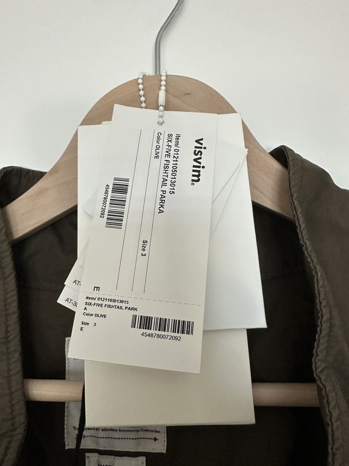 Visvim Authentic Visvim Six-Five Fishtail Parka KOFU 21SS Olive Sz3 Size US L / EU 52-54 / 3 - 12 Thumbnail