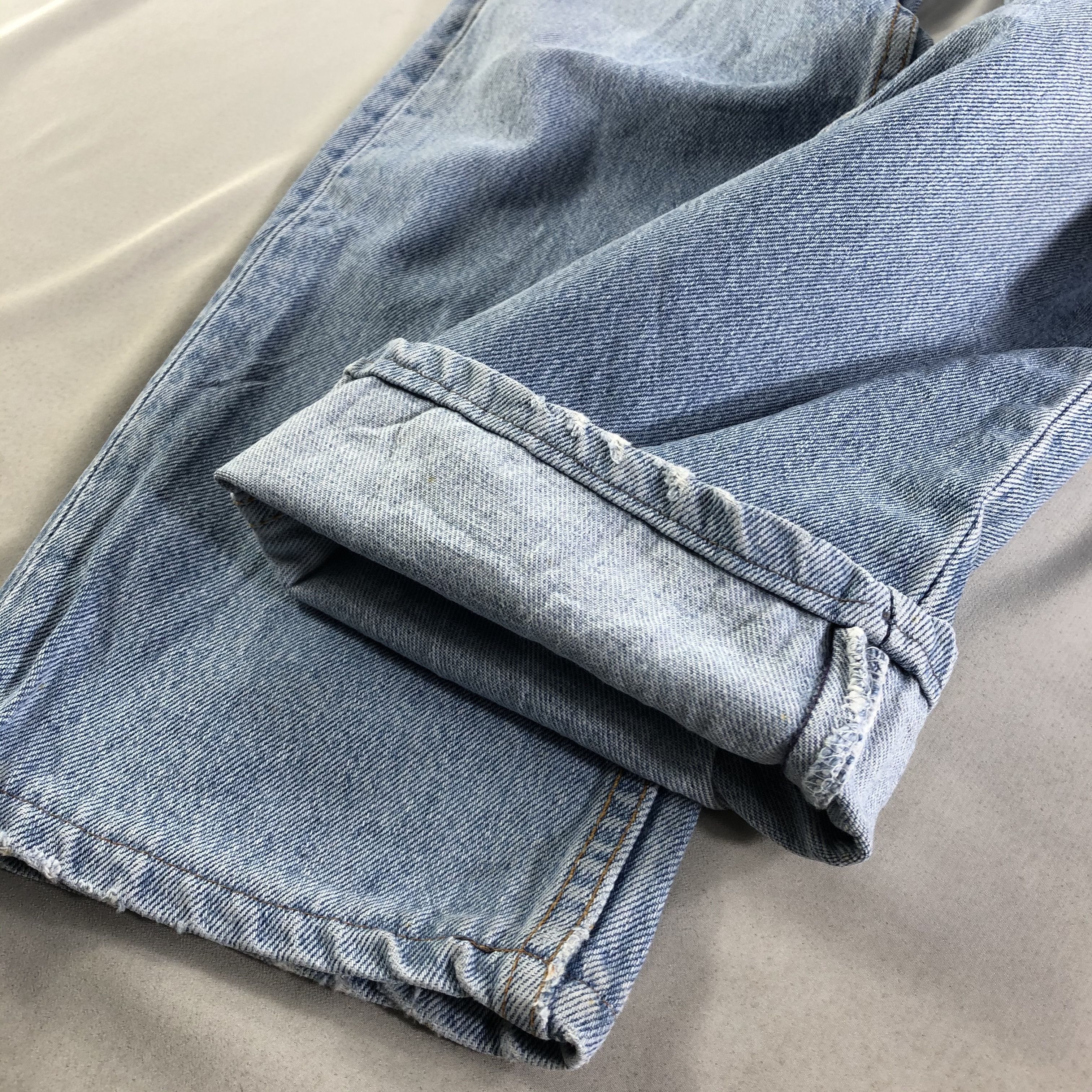 Levi's Vintage 90s Blue Wash Levis 501 Jeans-JM3724 Size US 29 - 6 Thumbnail