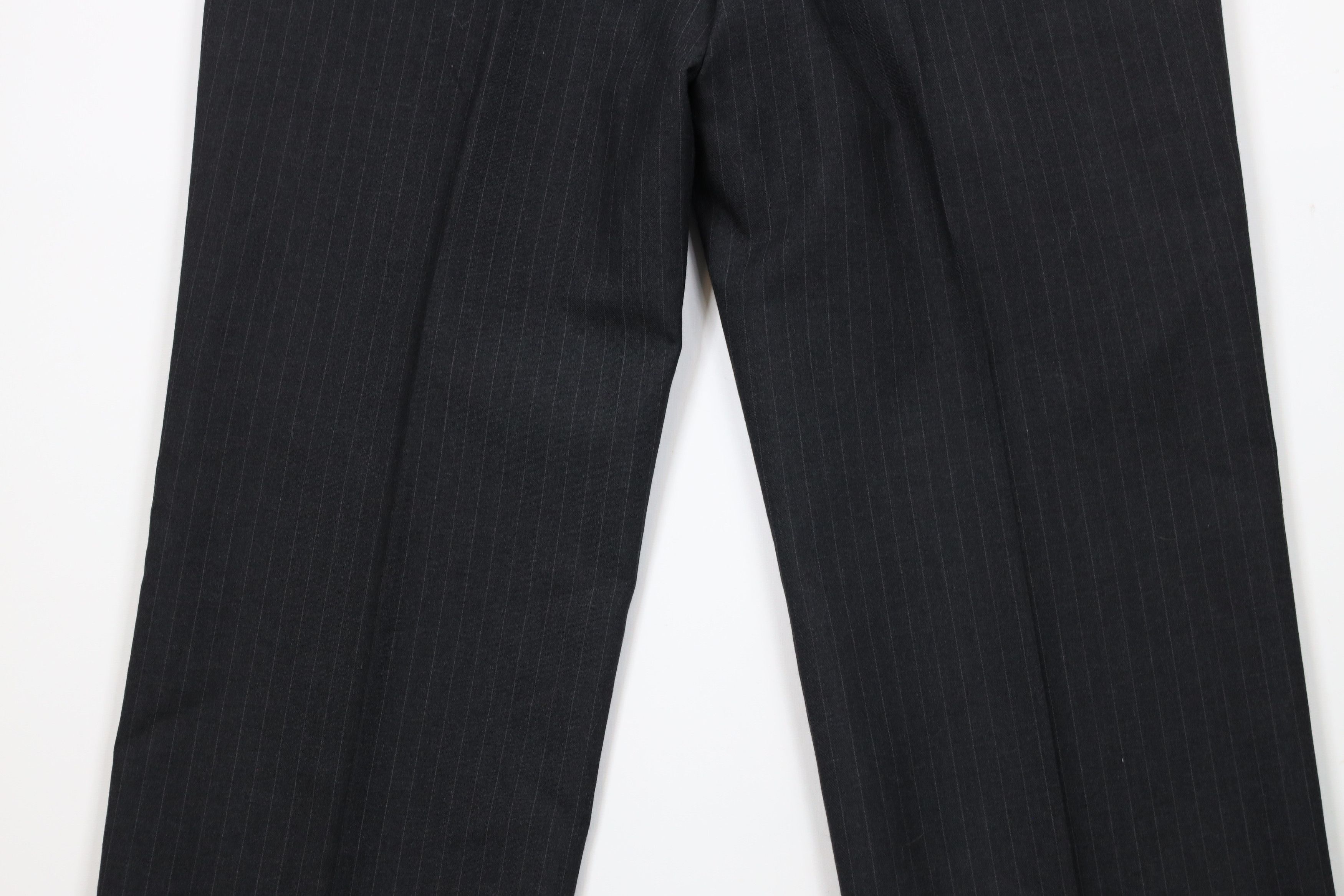 Vintage Vintage 90s Streetwear Pinstriped Wide Leg Chino Pants Size US 34 / EU 50 - 11 Thumbnail