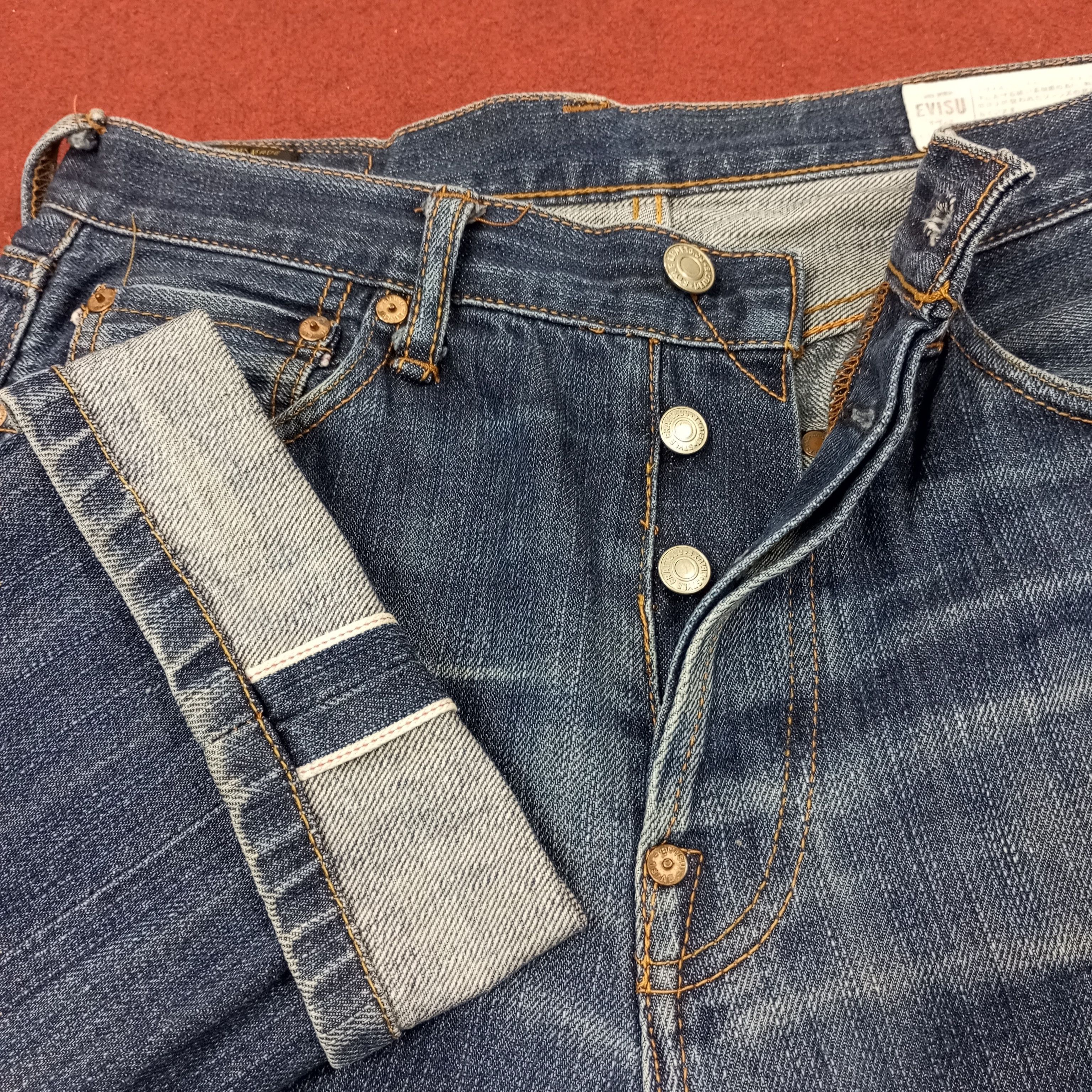 Evisu Evisu Japanese Brand Custom Daicock Jeans c235n29 Size US 29 - 11 Thumbnail
