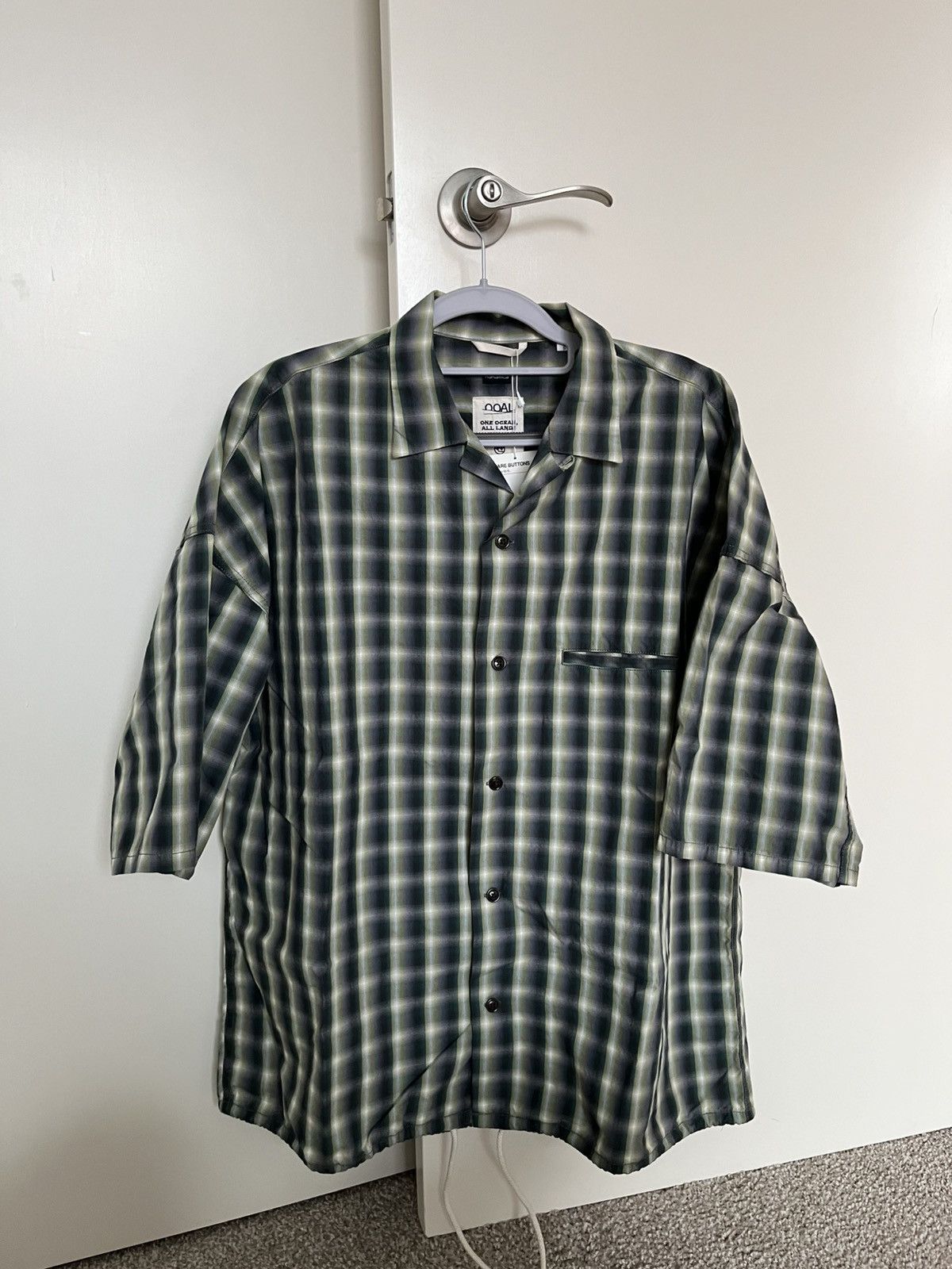Nanamica Open collar wind shirt Size US S / EU 44-46 / 1 - 1 Thumbnail