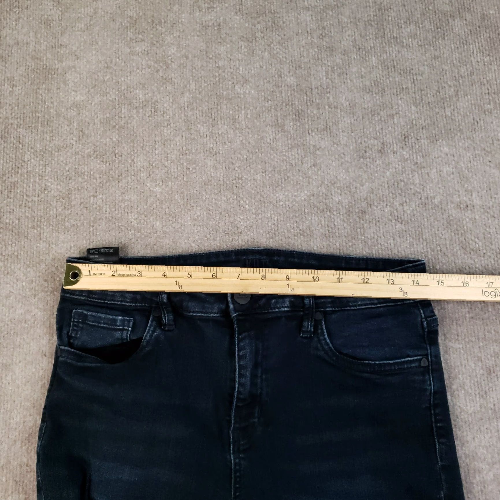 Vintage KUT from the Kloth Jeans Women Size 8 Blue Toothpick Skinny Ankle Stretch Size 30" / US 8 / IT 44 - 6 Thumbnail