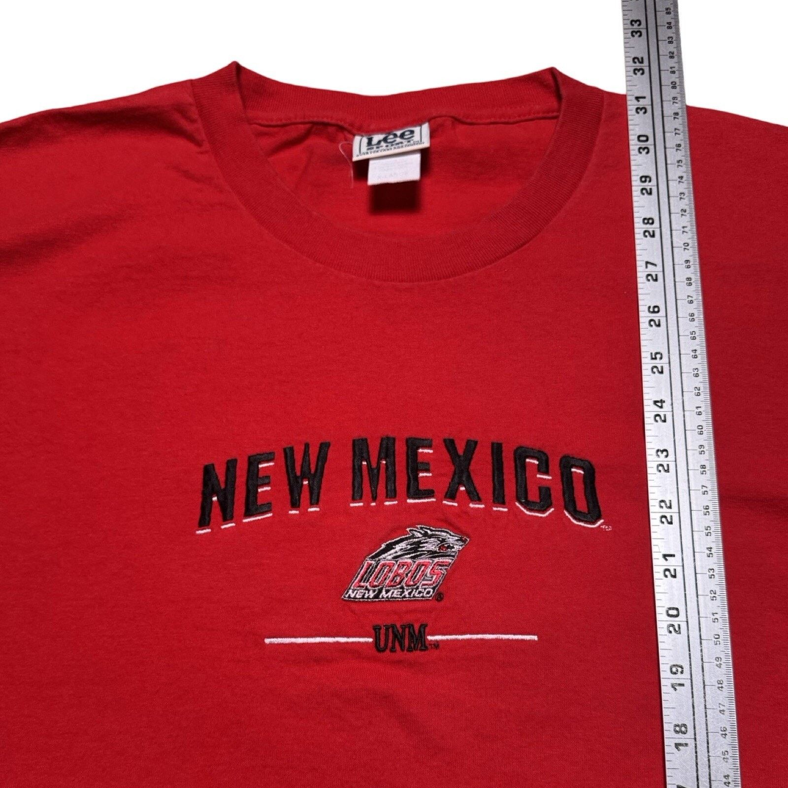 Lee Vintage Y2K University Of New Mexico Lobos T Shirt Lee XL Size US XL / EU 56 / 4 - 4 Thumbnail