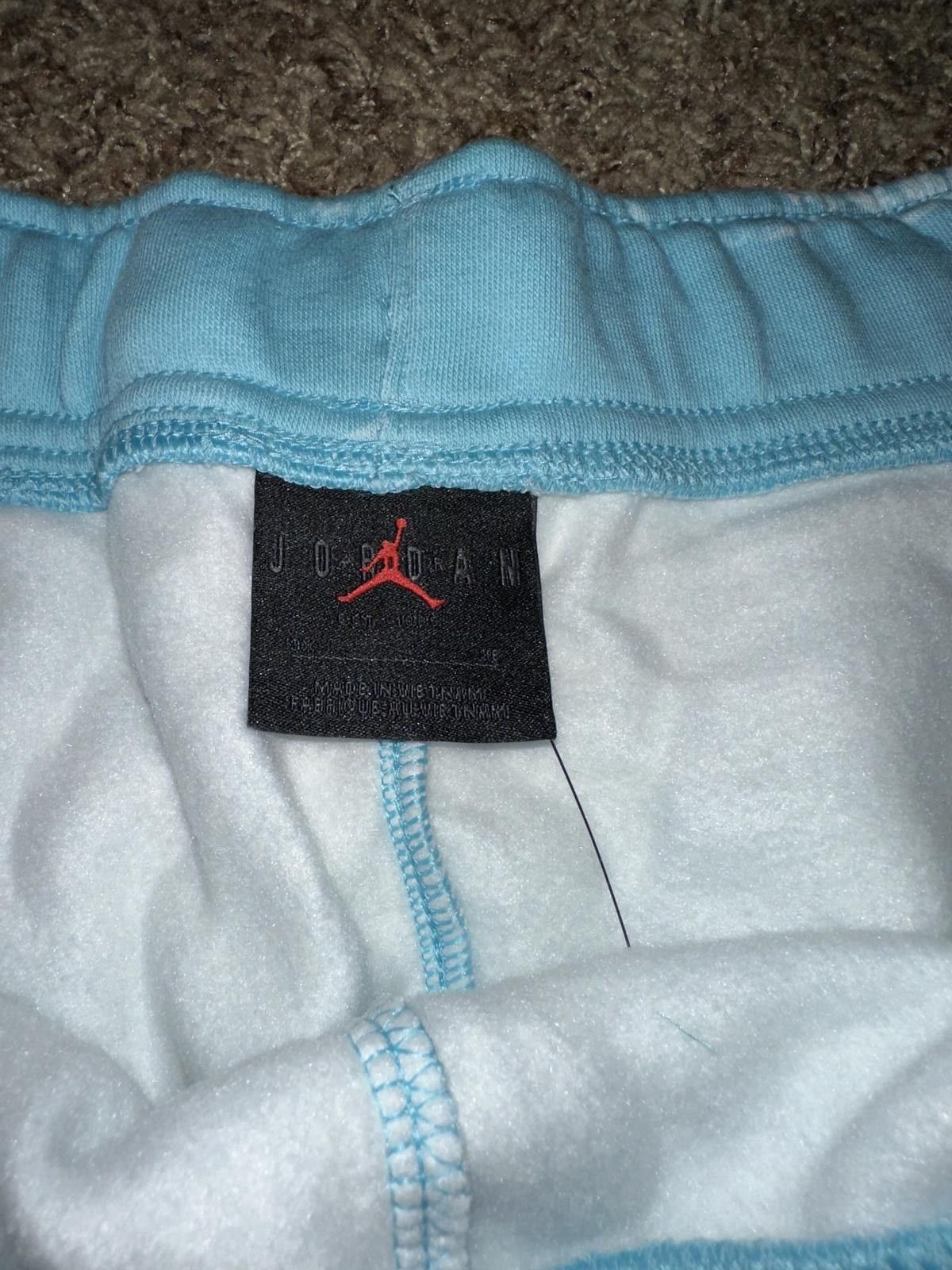 Jordan Brand Jordan "Artist Series by Parker Duncan Fleece Short" W - Bleached Aqua Size 42" / US 20 - 6 Thumbnail