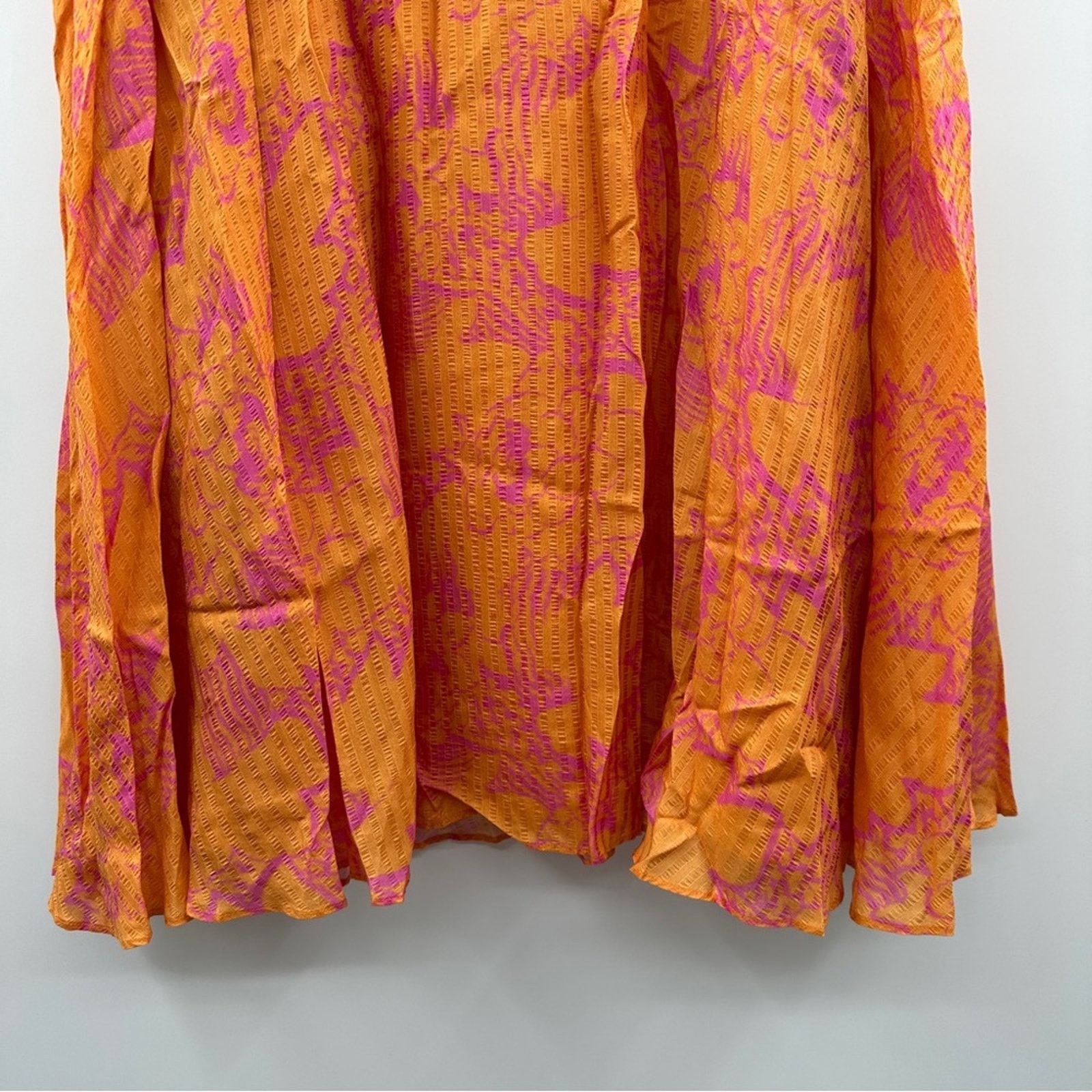 Tanya Taylor Tanya Taylor Jeana Floral Pleated Midi Skirt Sz 12 Size 34" / US 12 / IT 48 - 4 Thumbnail
