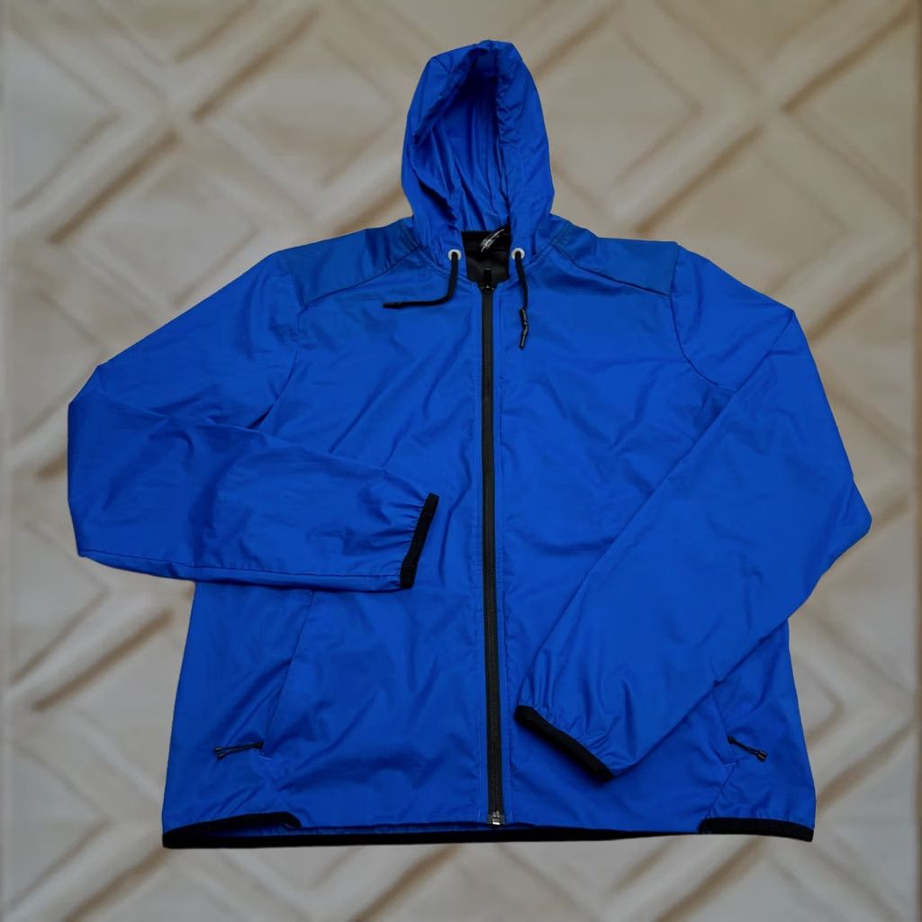 Vintage REI Co-Op Lightweight Windbreaker Hoodie Jacket Mens Medium Blue Full Zip Active Size US M / EU 48-50 / 2 - 1 Thumbnail