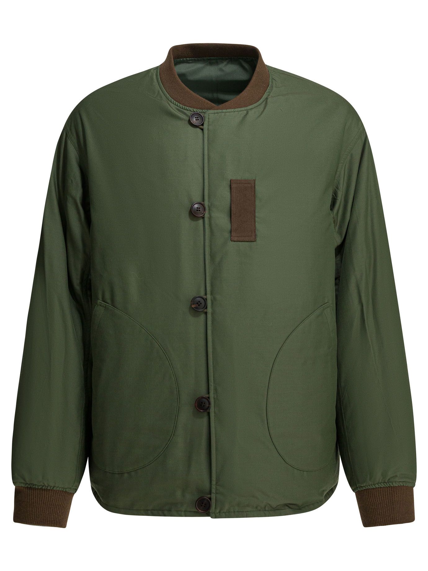 Visvim SS26 Contrast-Trim Button-Up Bomber Jacket Size US L / EU 52-54 / 3 - 2 Thumbnail