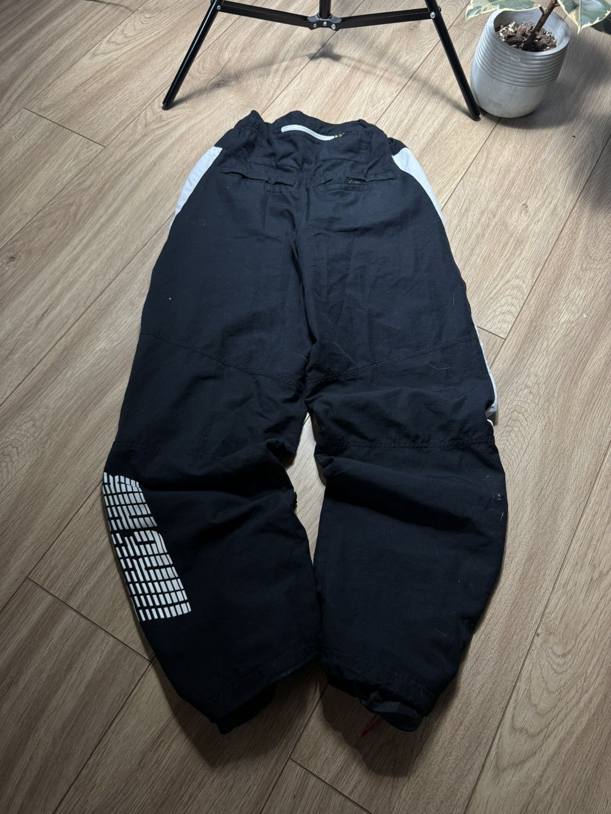 Nike Nike Vintage Black Oversized Y2k Streetwear Usa Rare Pants Size US 32 / EU 48 - 5 Thumbnail