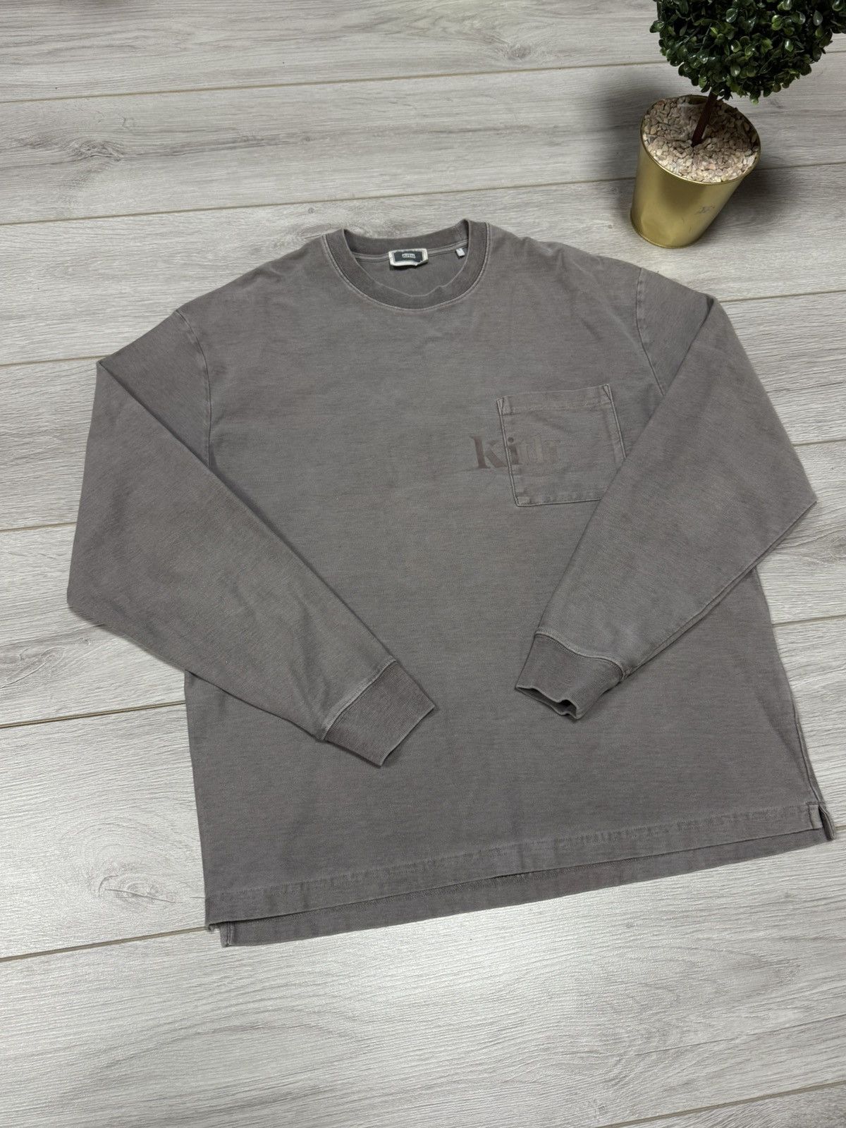 Kith Kith pocket shirt long sleeve spell out logo Size US M / EU 48-50 / 2 - 5 Thumbnail