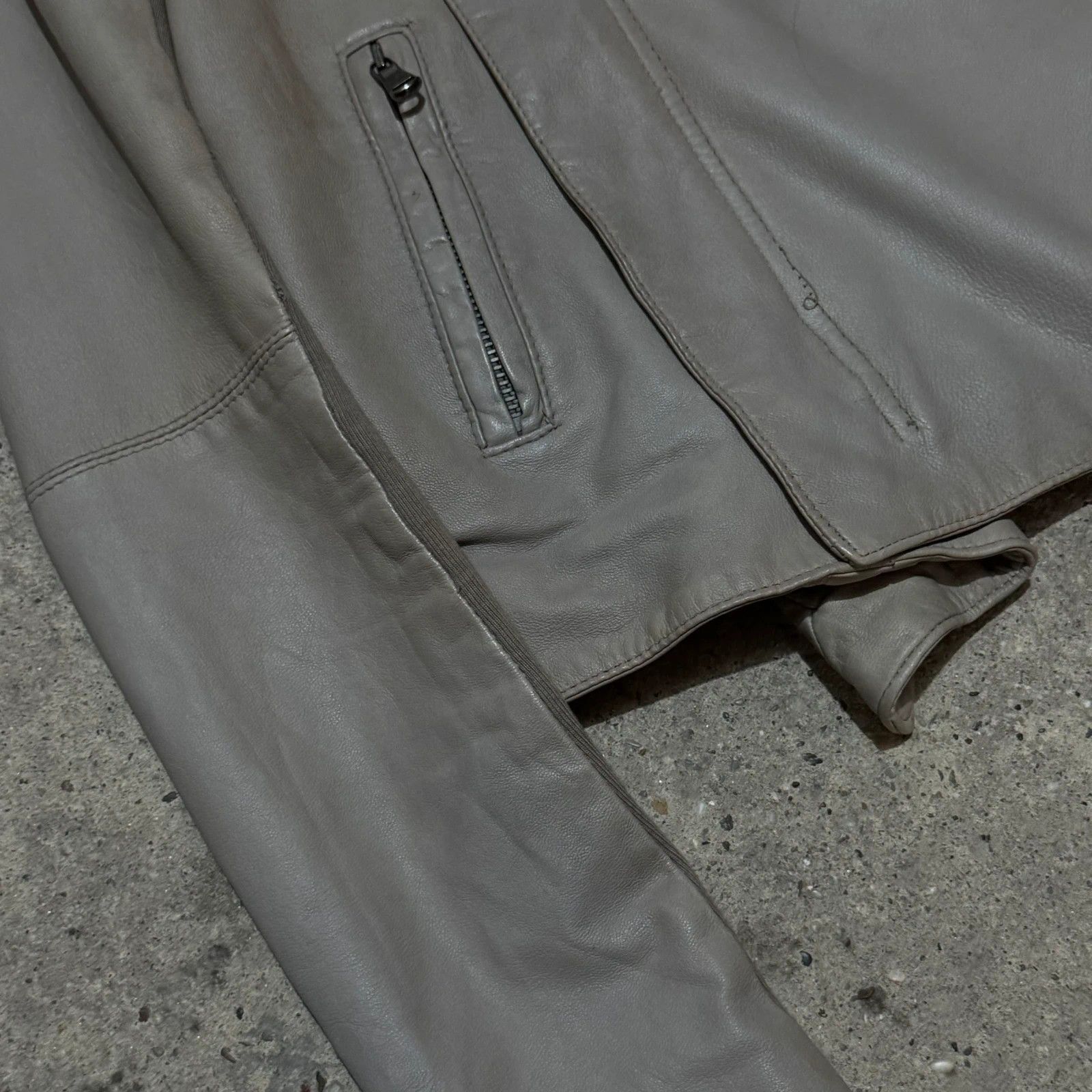 Other Rick owens style leather jacket Size S / US 4 / IT 40 - 7 Thumbnail