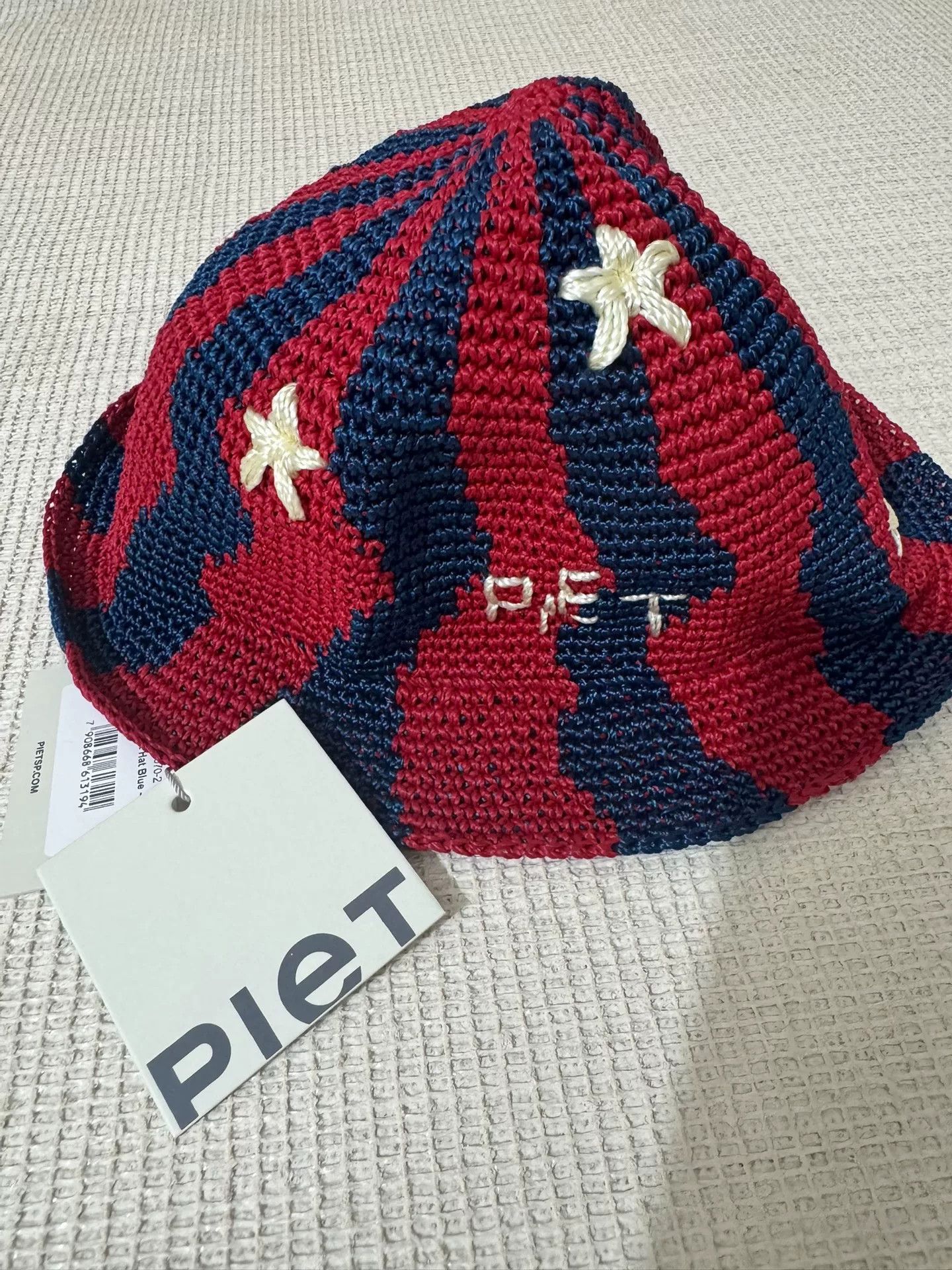 PIET PIET Starry Crochet Fisherman Hat Size ONE SIZE - 1 Thumbnail