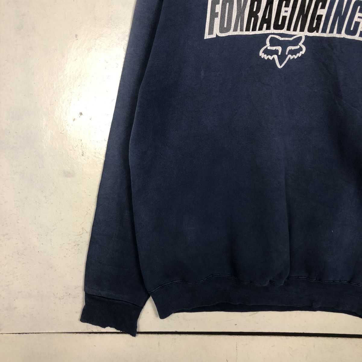 Fox Racing 📌Vintage Sweatshirt Fox Racing Big Logo Size US M / EU 48-50 / 2 - 6 Thumbnail