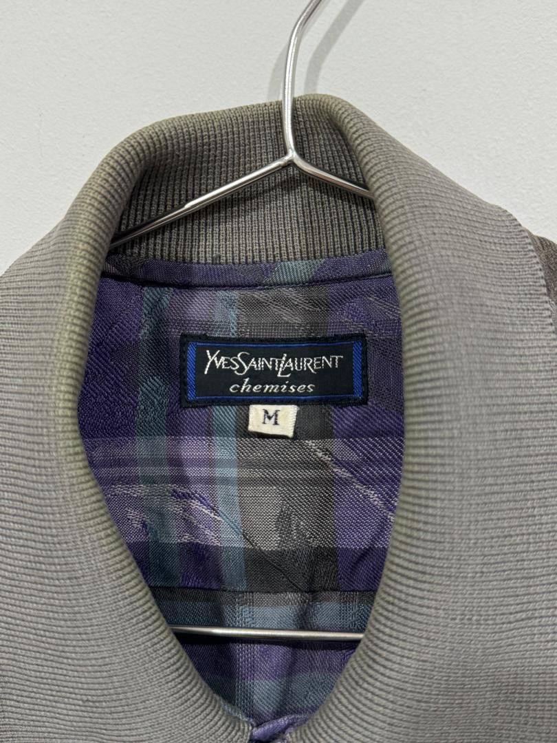 Yves Saint Laurent Vintage 80s Yves Saint Laurent Chemises Checkered Shirt Size US M / EU 48-50 / 2 - 4 Thumbnail