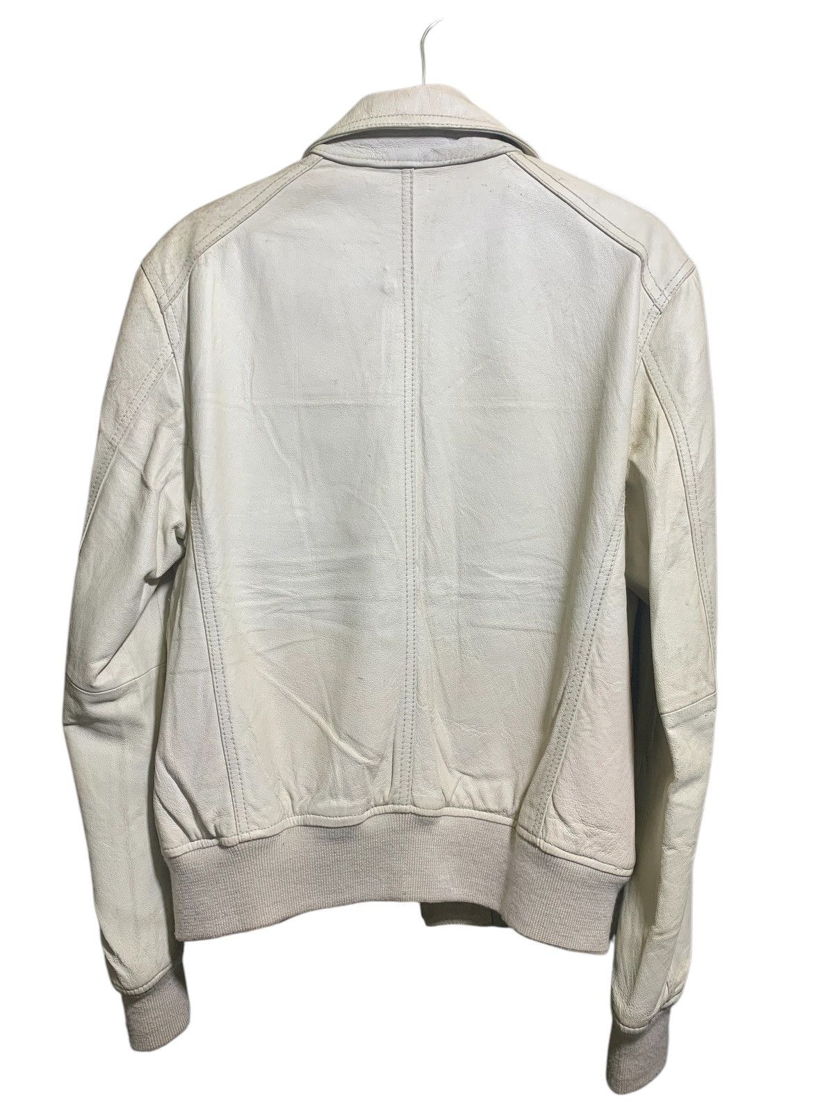 Katharine Hamnett London Hamnett Blouson Leather Jacket Size US M / EU 48-50 / 2 - 2 Thumbnail