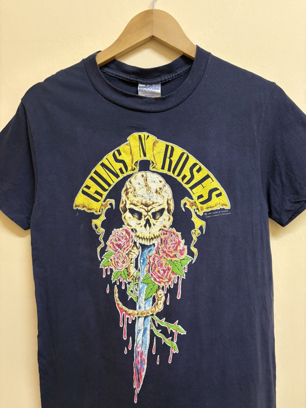 Band Tees Vintage 1991 Guns N Roses Band Here Today Gone To Hell Size US M / EU 48-50 / 2 - 3 Thumbnail