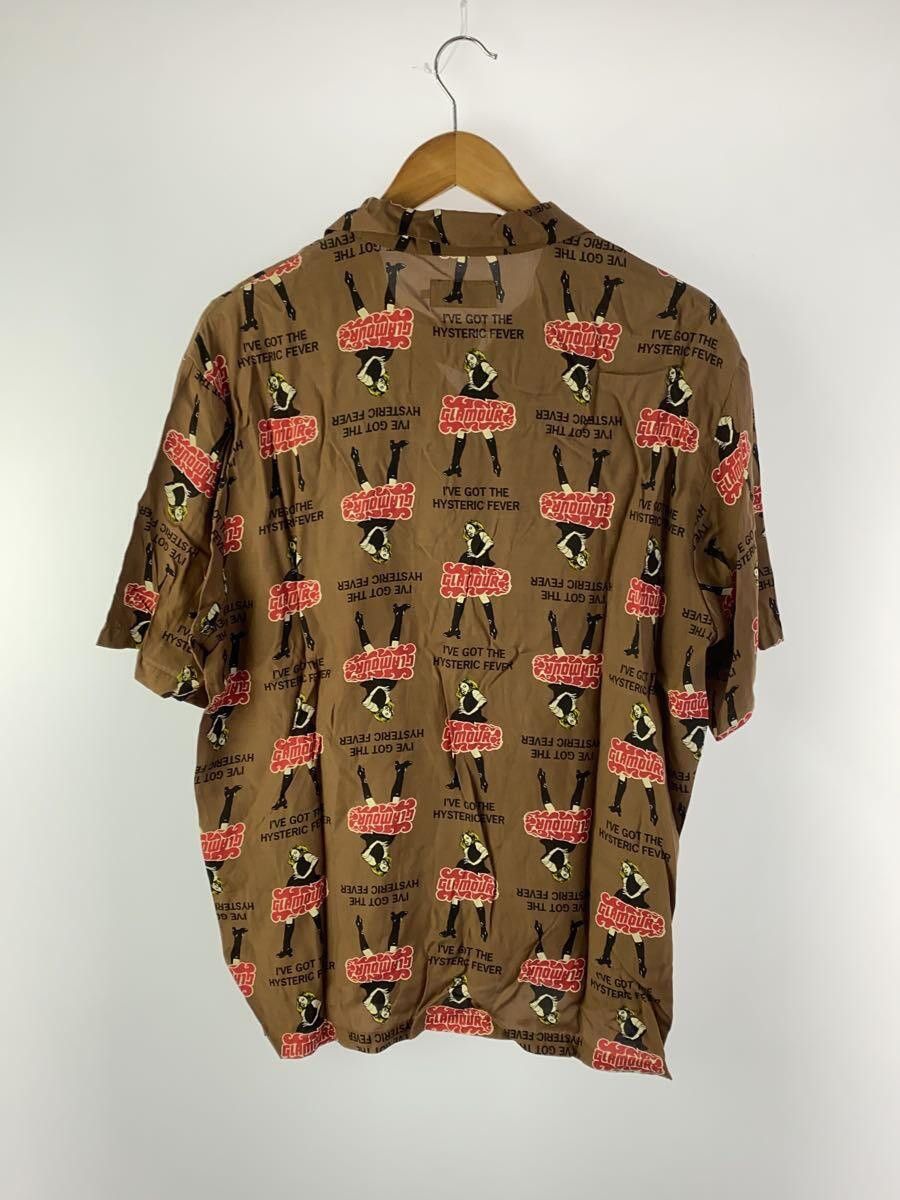 Hysteric Glamour Hysteric Glamour Rayon Short Sleeve Shirt Brown Size US L / EU 52-54 / 3 - 2 Thumbnail
